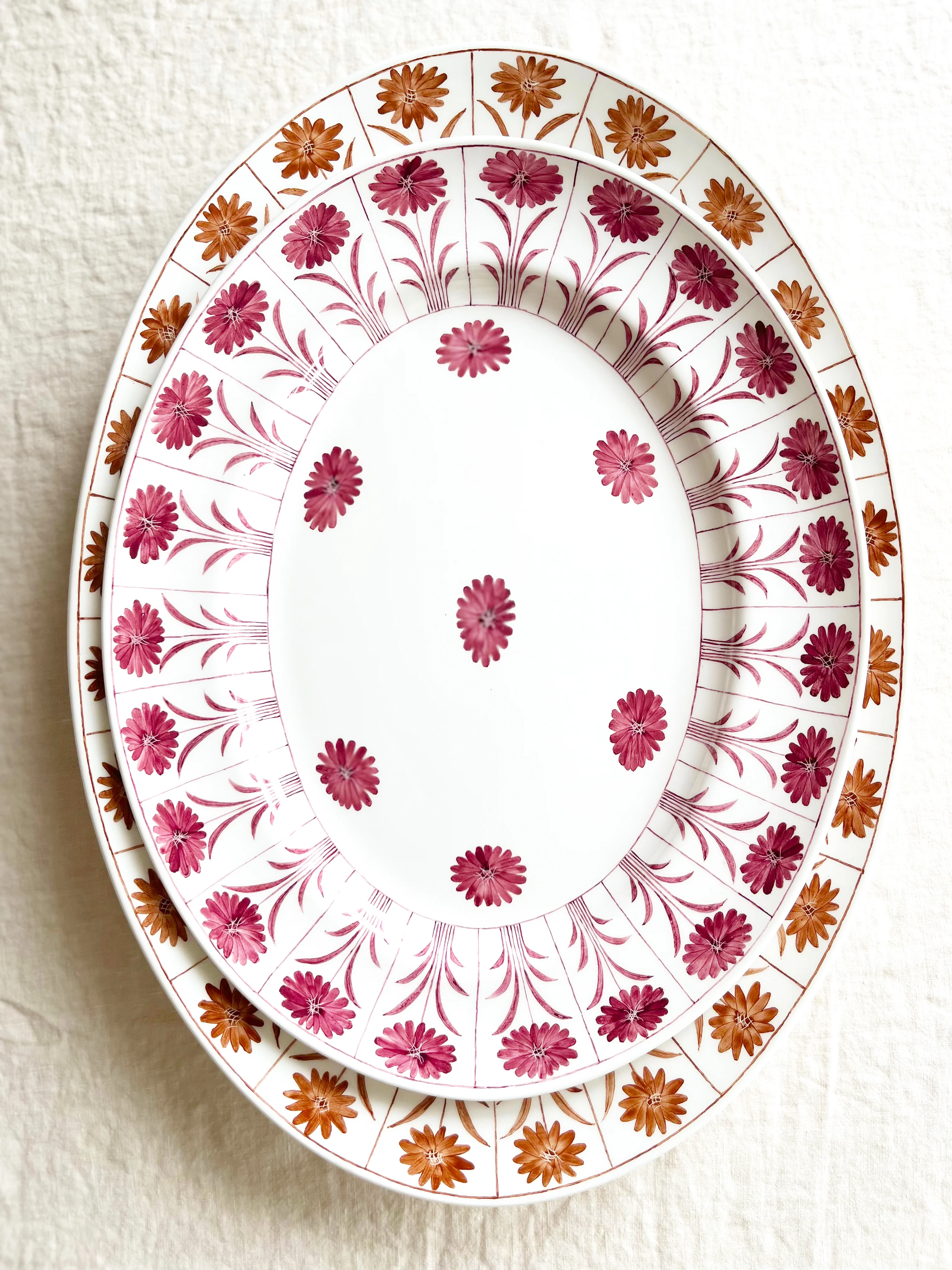 Amethyst Daisy Platter  11" - Image 5