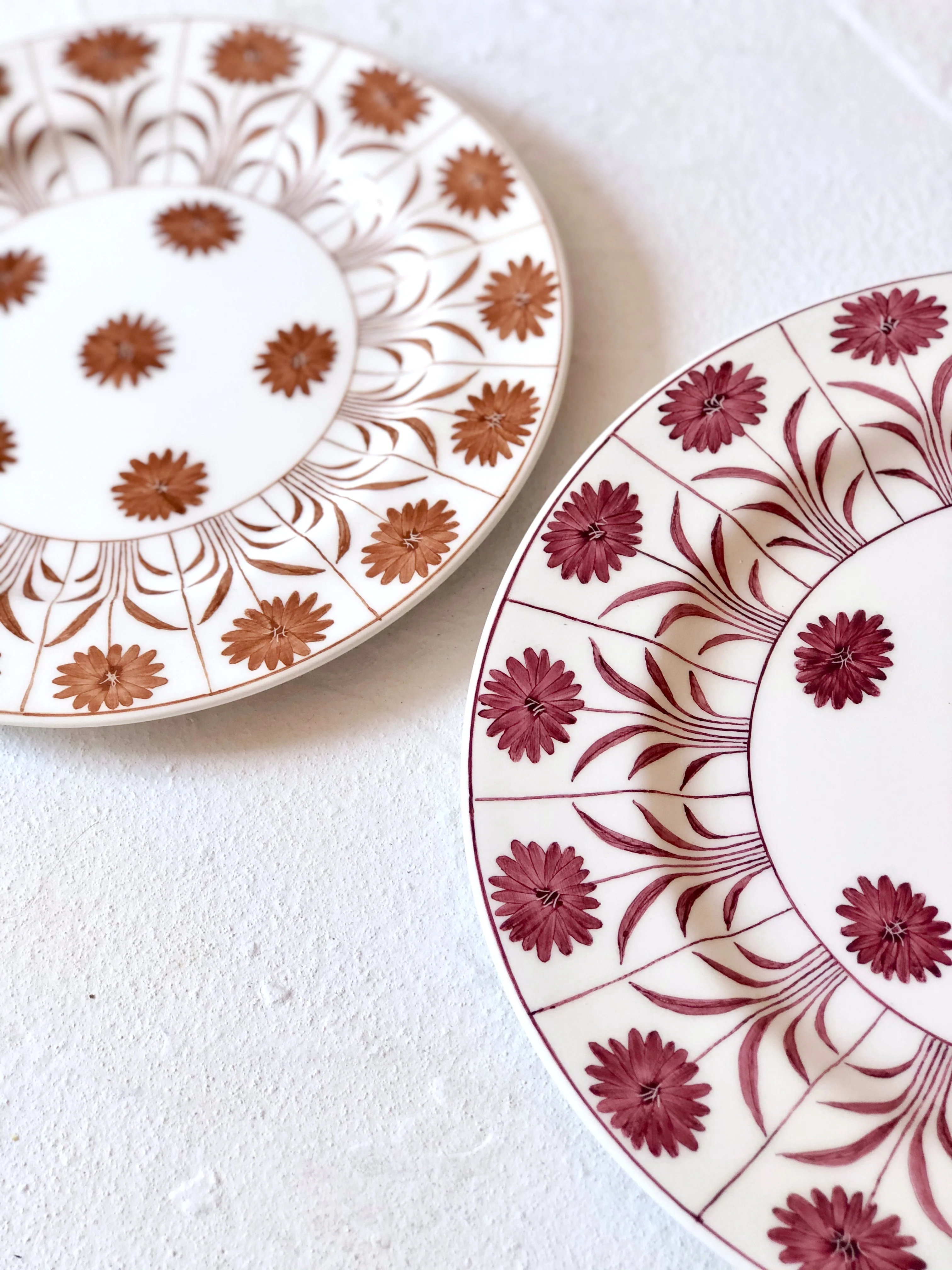 Amethyst Daisy Salad Plates - Image 5