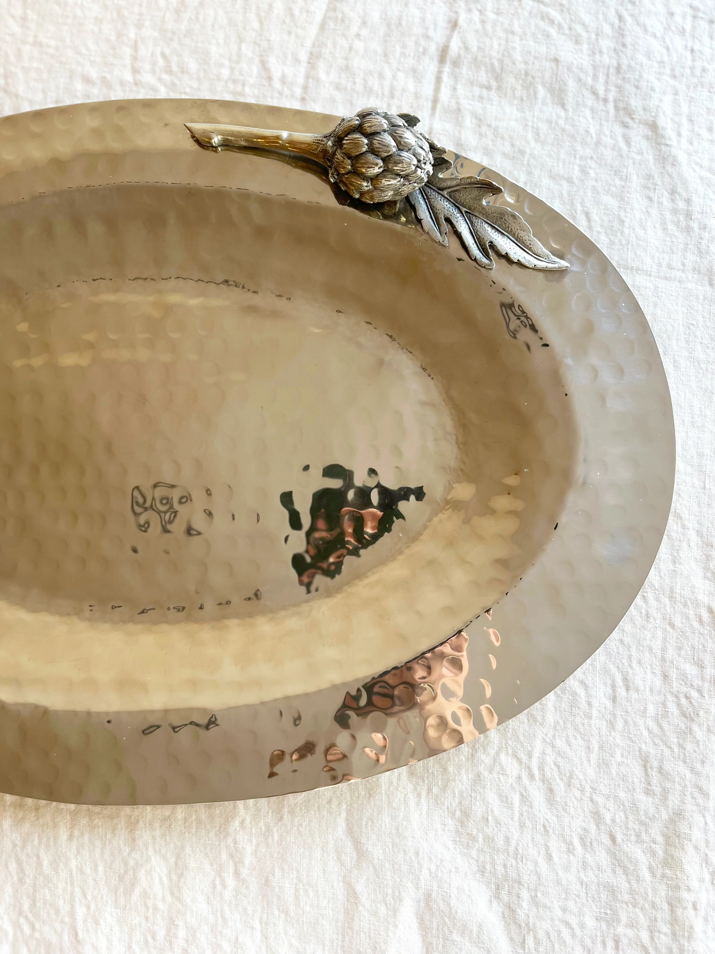 Artichoke Steel Serving Tray 17" - Image 3
