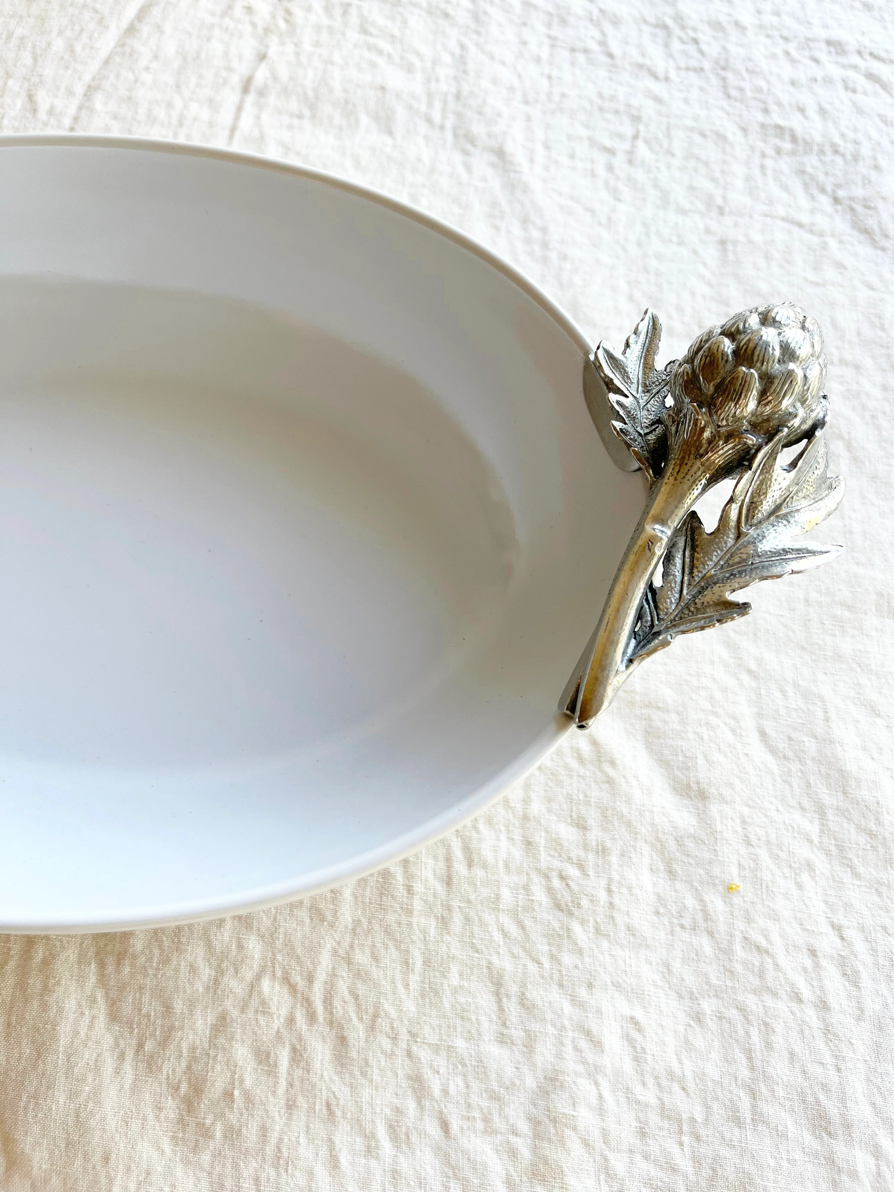 Artichoke Stoneware Serving Dish 14" - Image 3