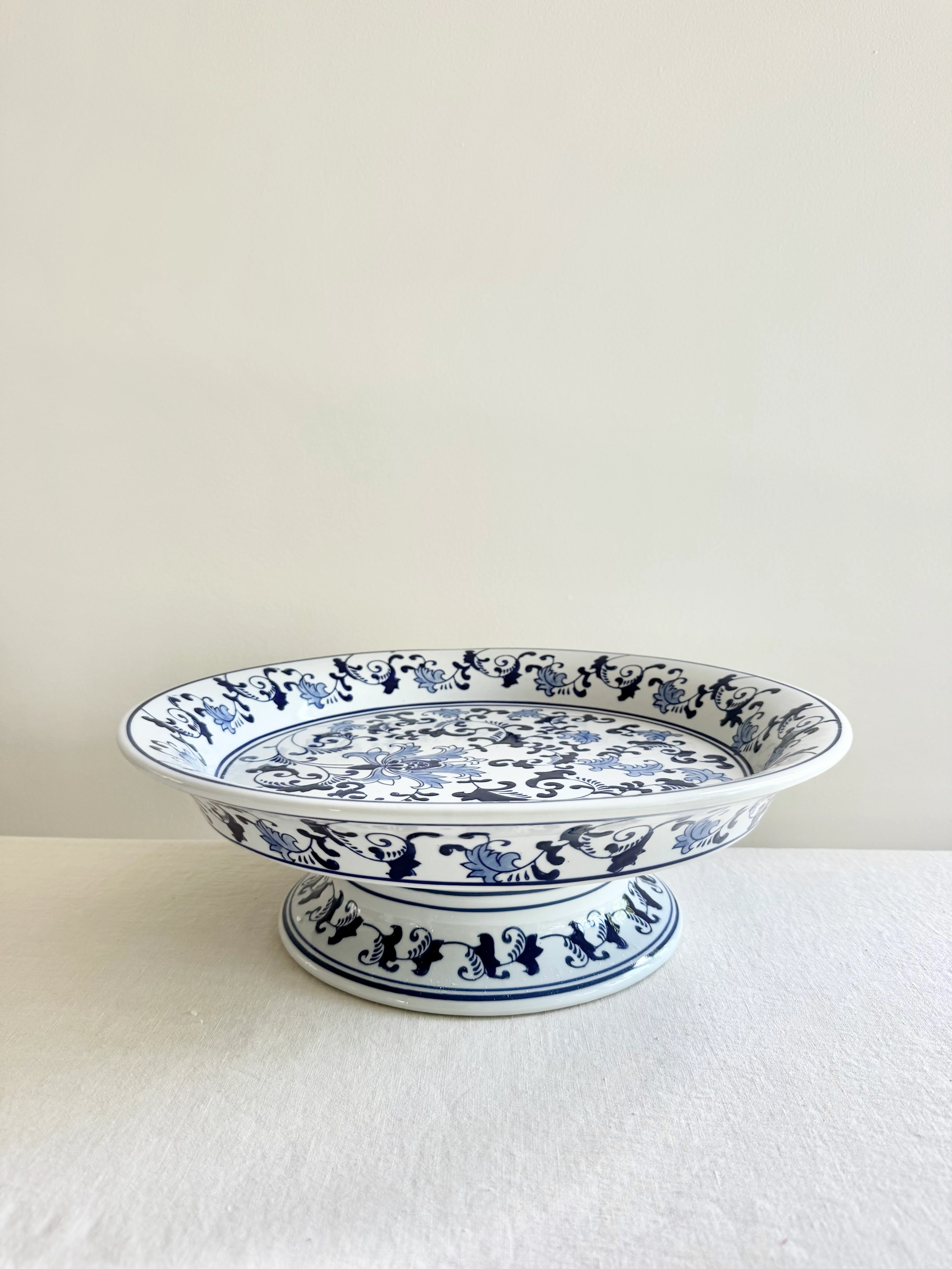 Blossom Chinoiserie Compote
