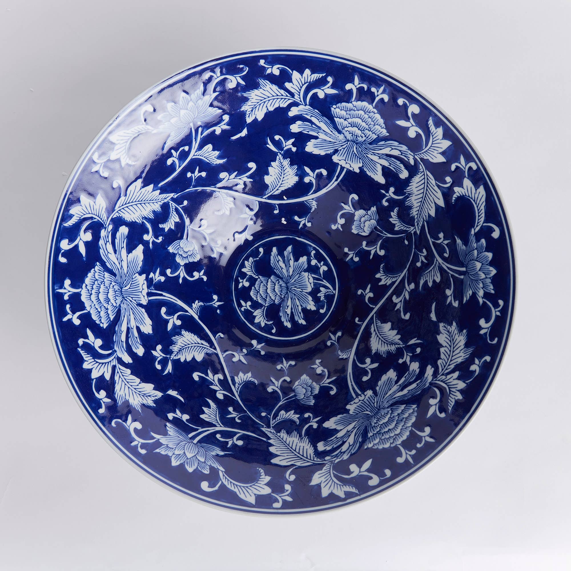 Chinoiserie Lotus Bowl - Image 6