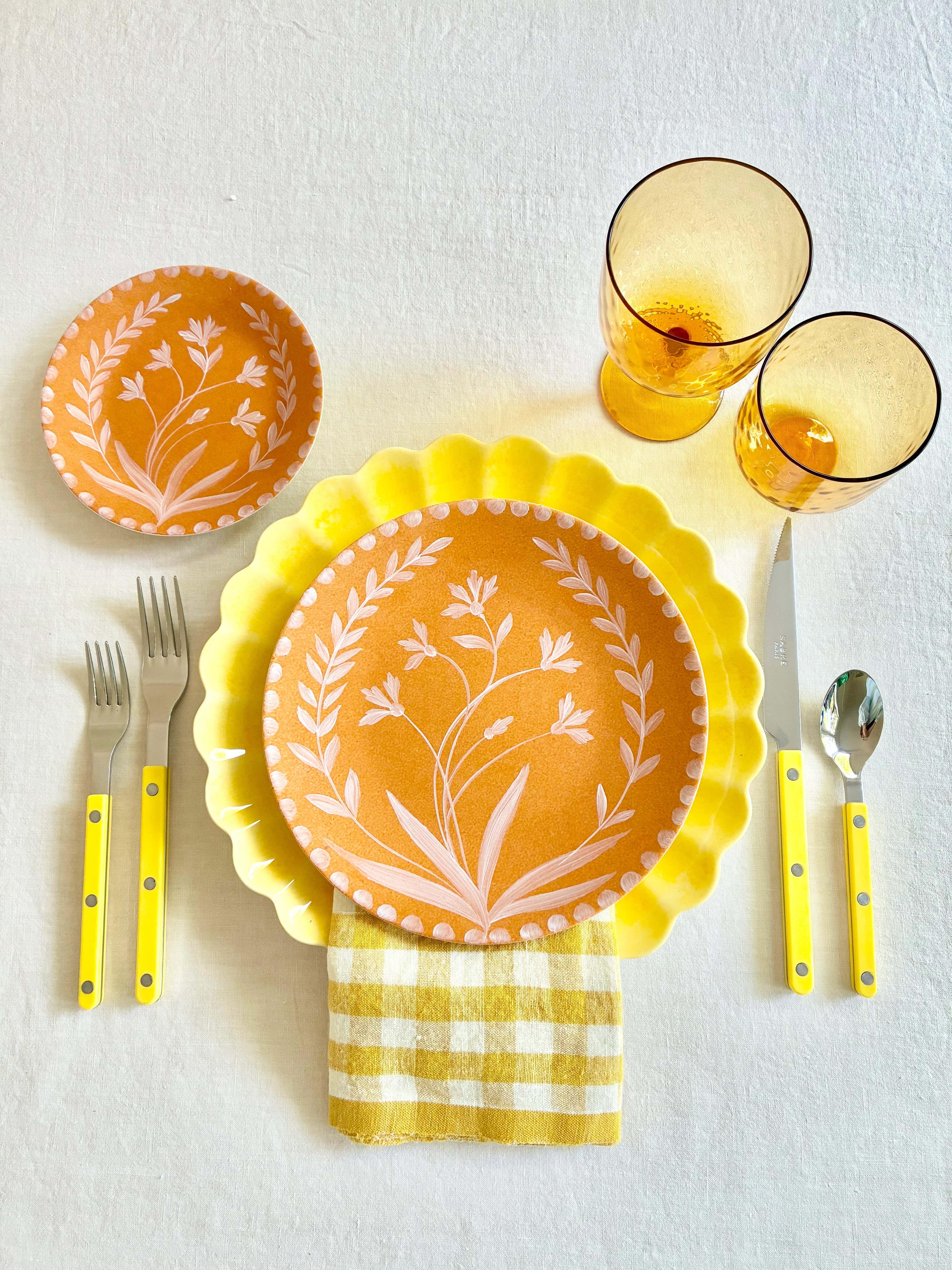 Bistro Yellow Flatware - 5 piece set - Image 5