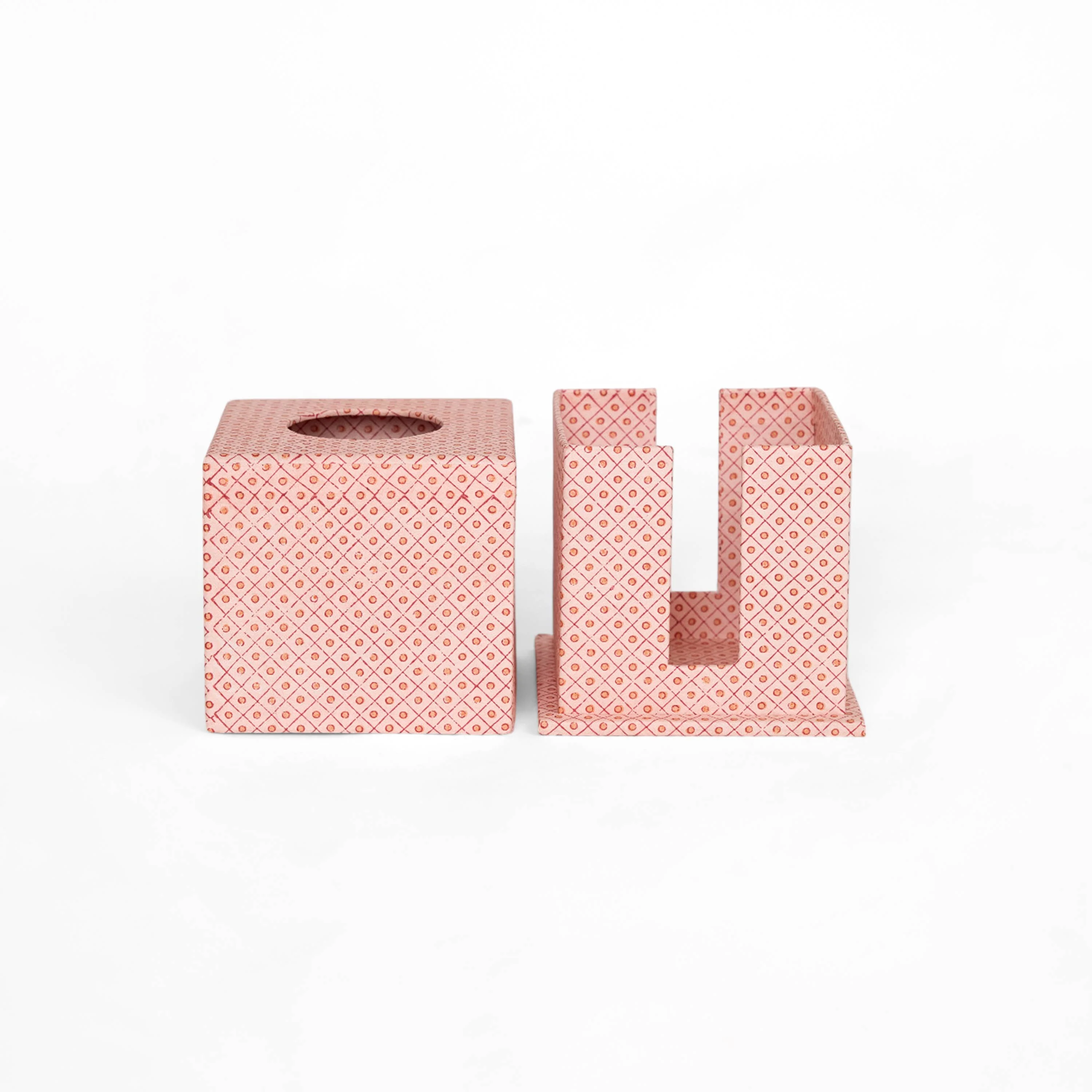 Amélie Tissue Box - Crimson - Image 3