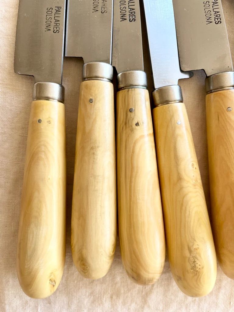 Boxwood Kitchen Knife / High Carbon Steel - 10cm - Image 4