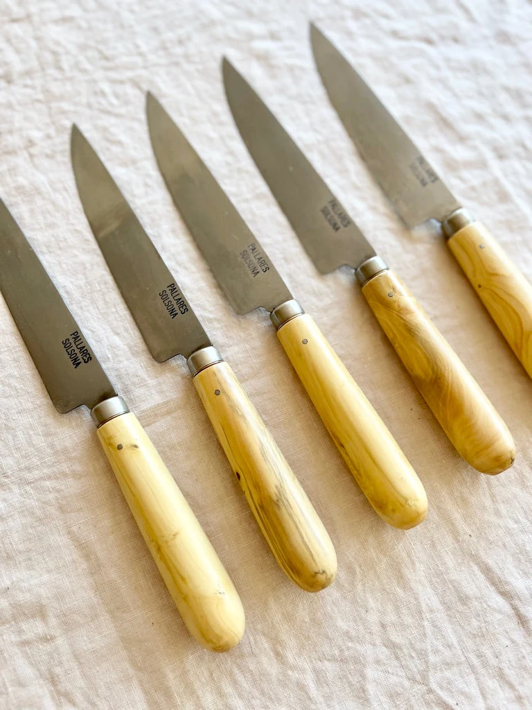 Boxwood Kitchen Knife / Stainless Steel - 12cm - Image 3