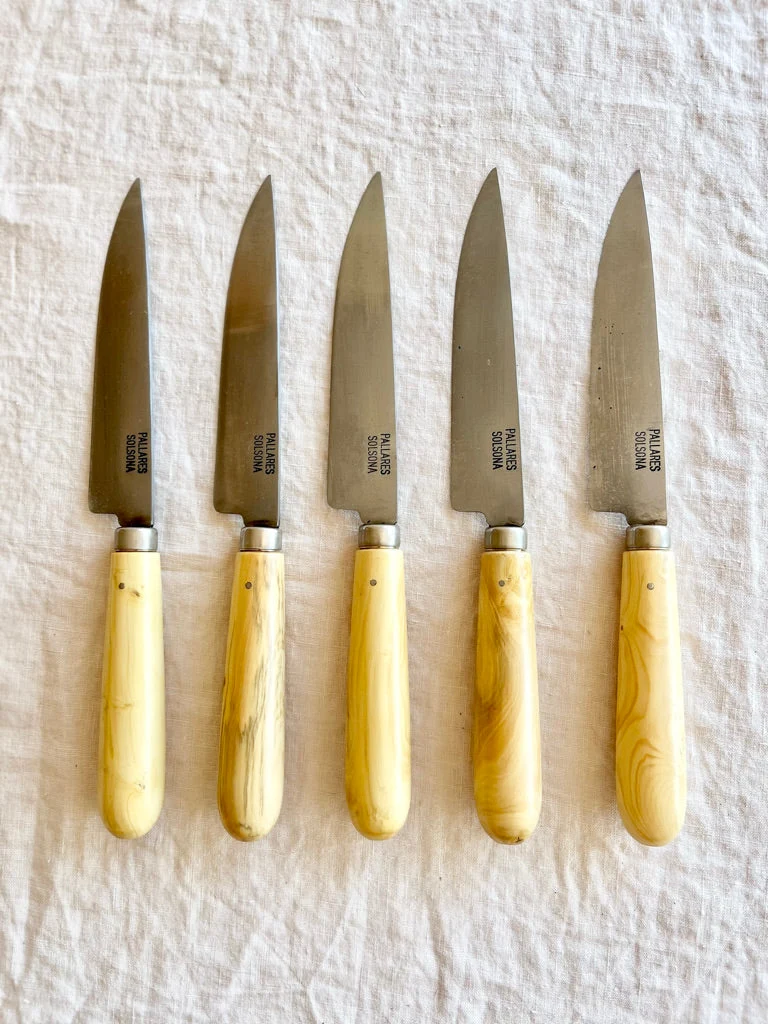 Boxwood Kitchen Knife / Stainless Steel - 12cm - Image 4
