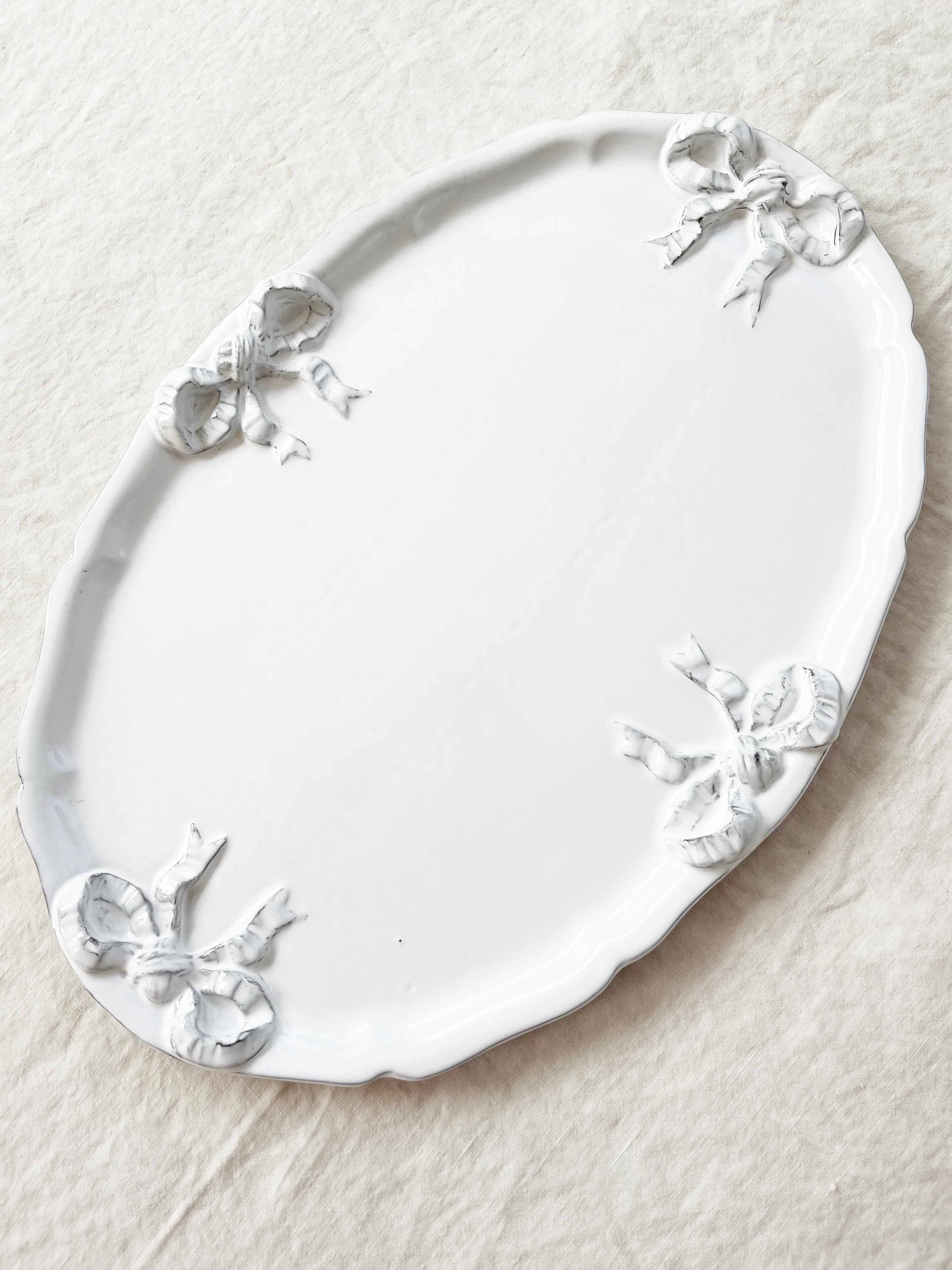 Colette Edition Oval Platter - White - Image 6