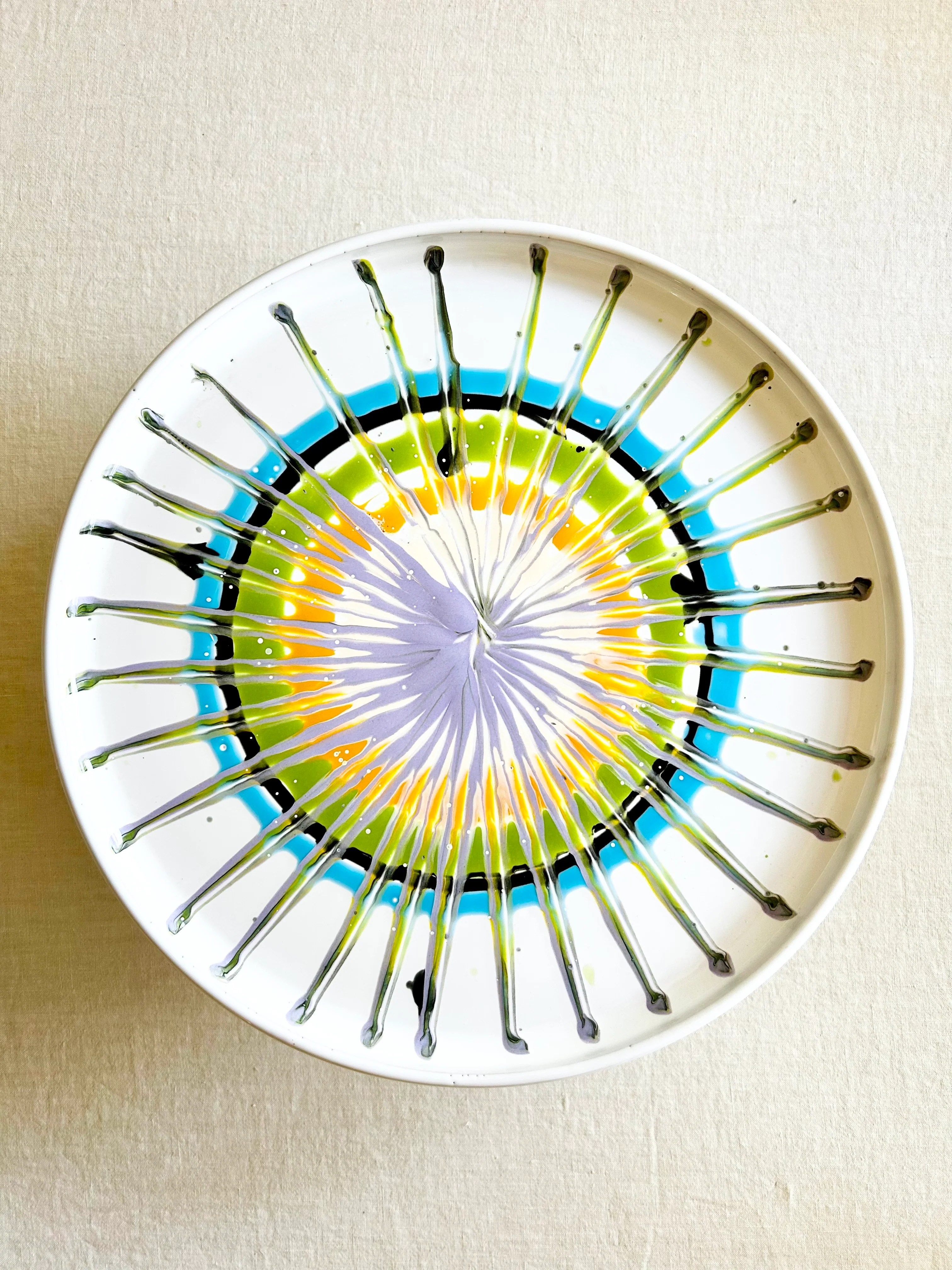 Fasano Footed Cake Plate 12.5" - III - Image 3