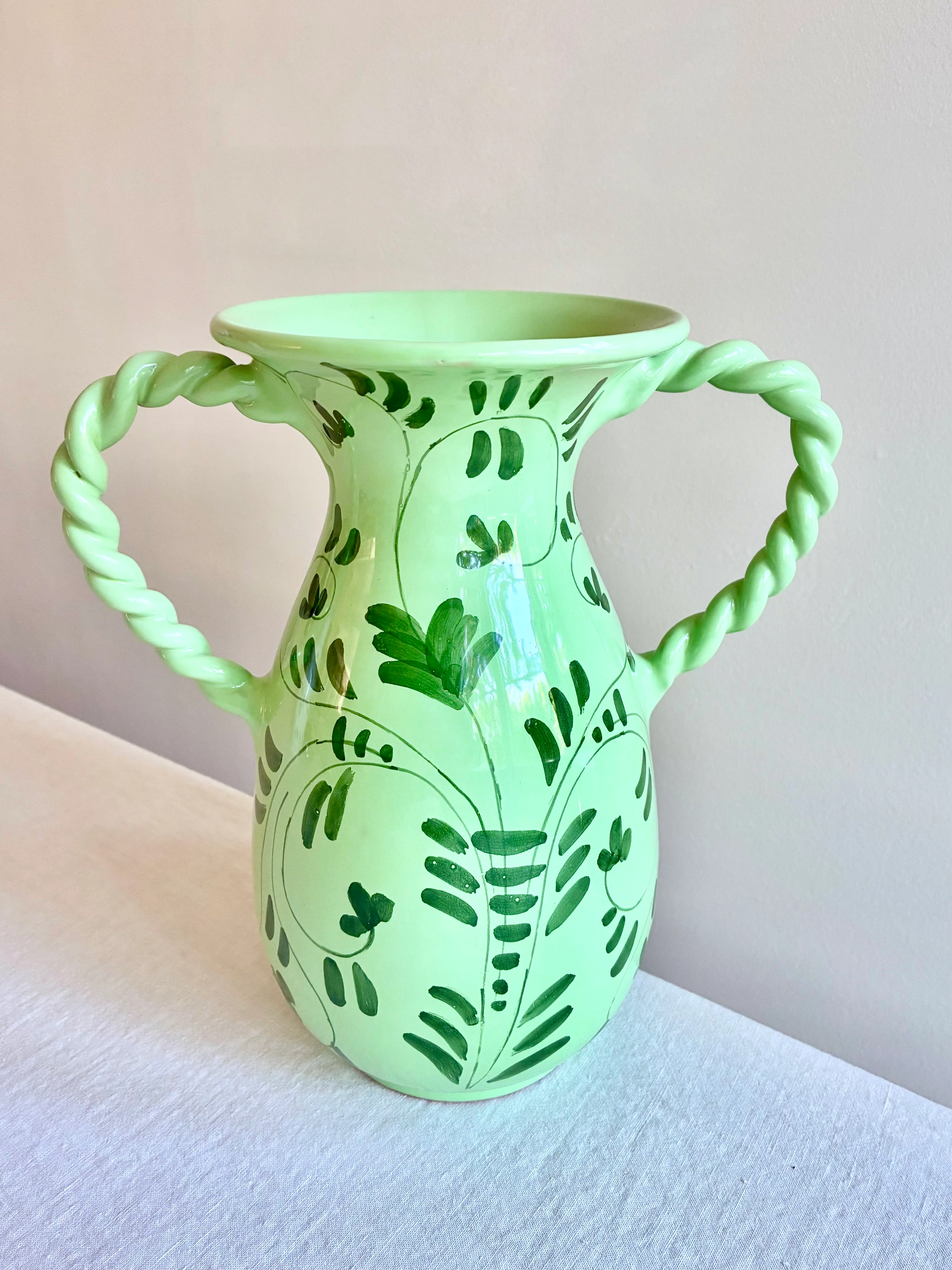 Fresco Mia Vase - Spring Green & Emerald - Image 3