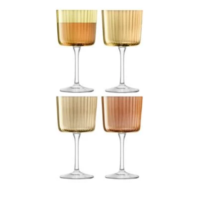 Gems Wine Glass - Amber S/4 - Image 3