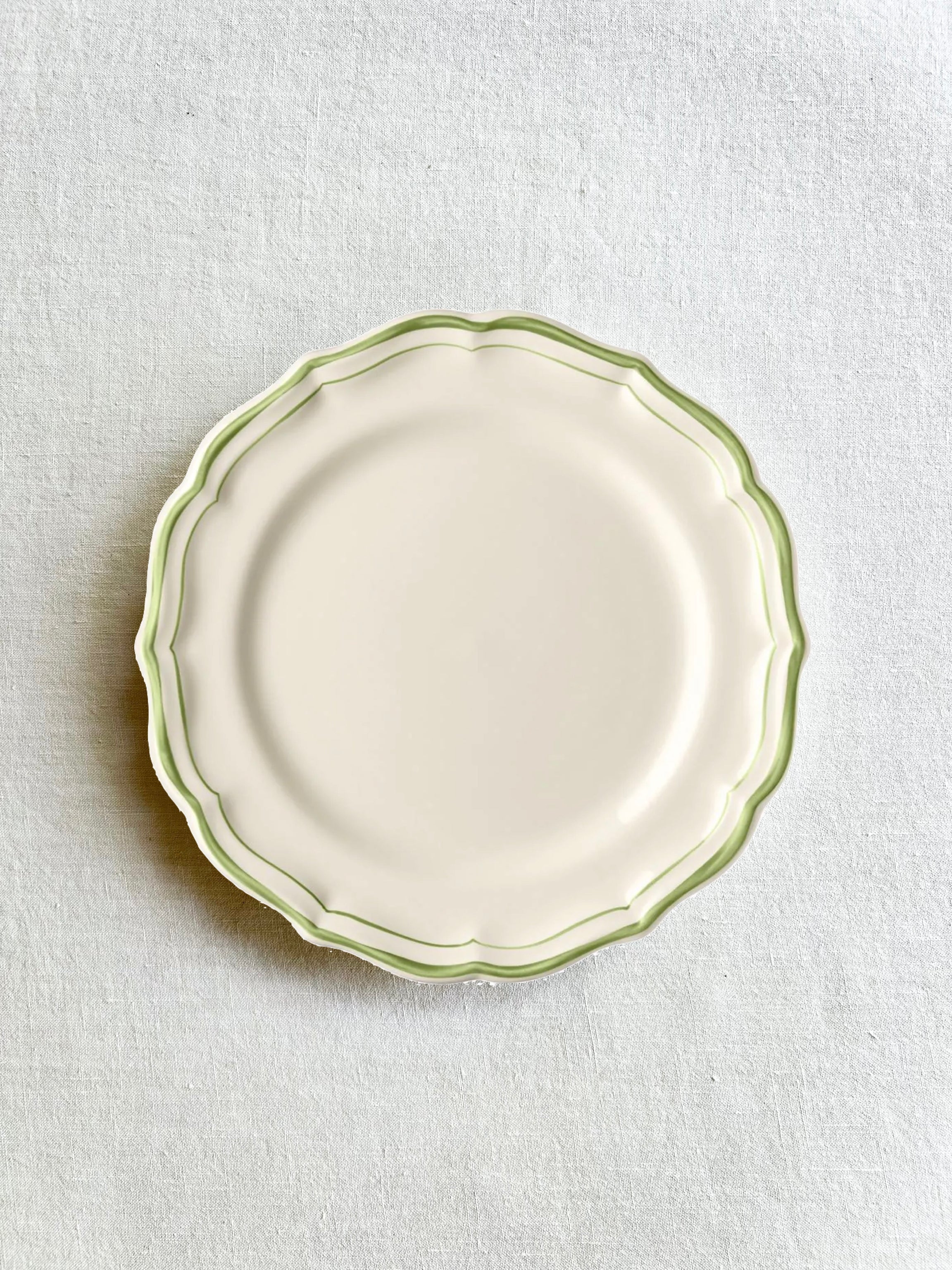 Gien Fliet Dinnerware - Vert - Image 3
