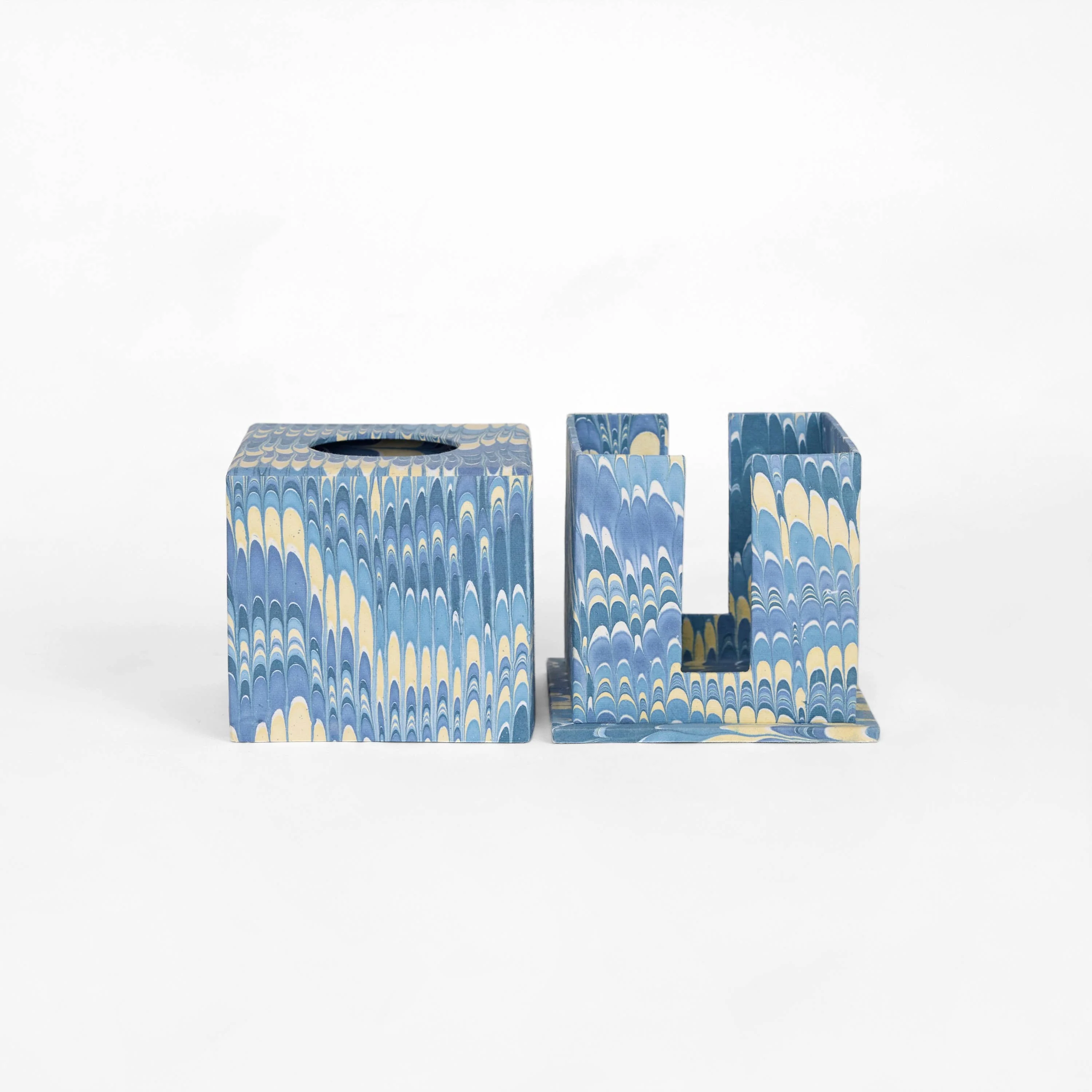 Amélie Tissue Box - Blue - Image 4
