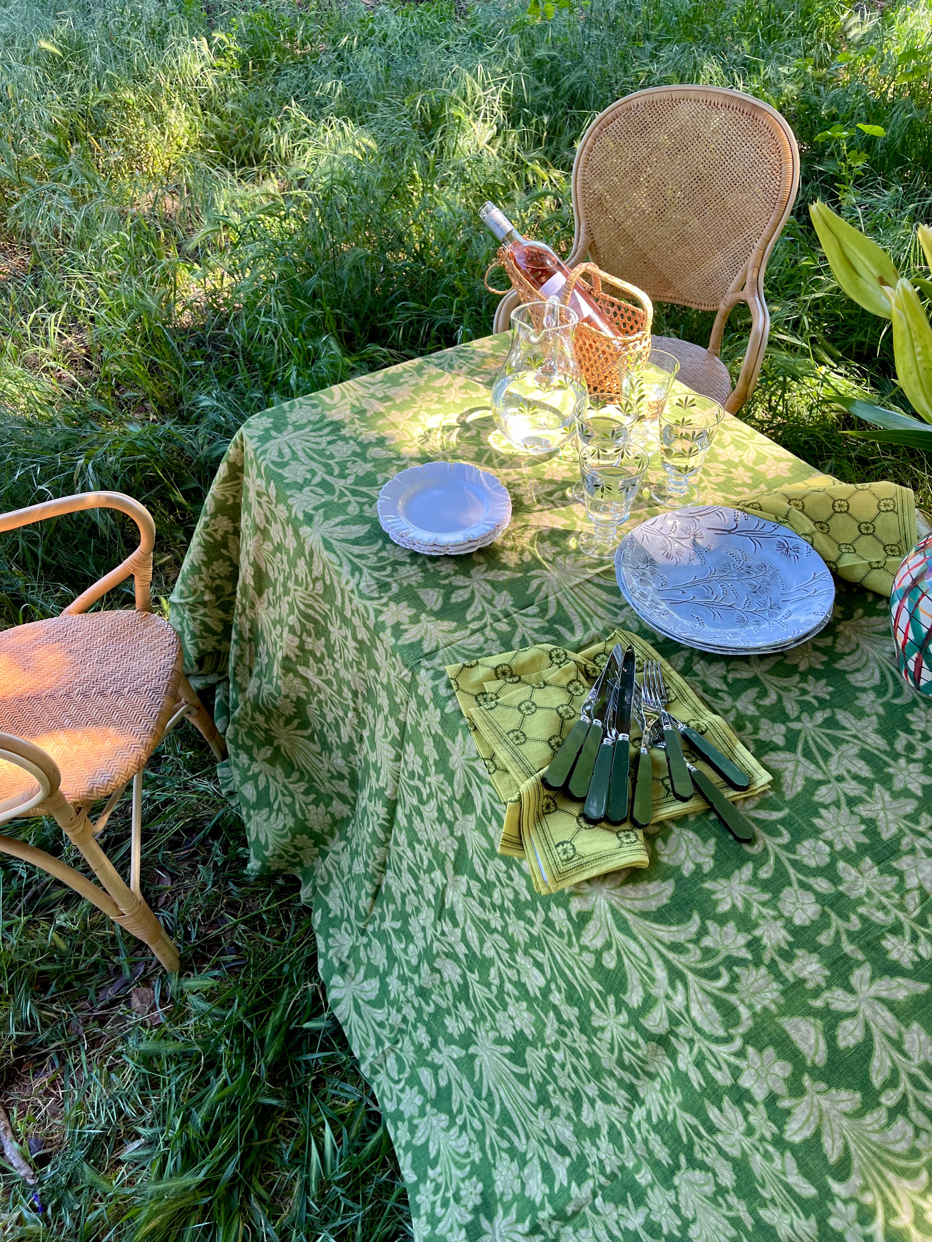 Haveli Tablecloth - Fern - Image 4