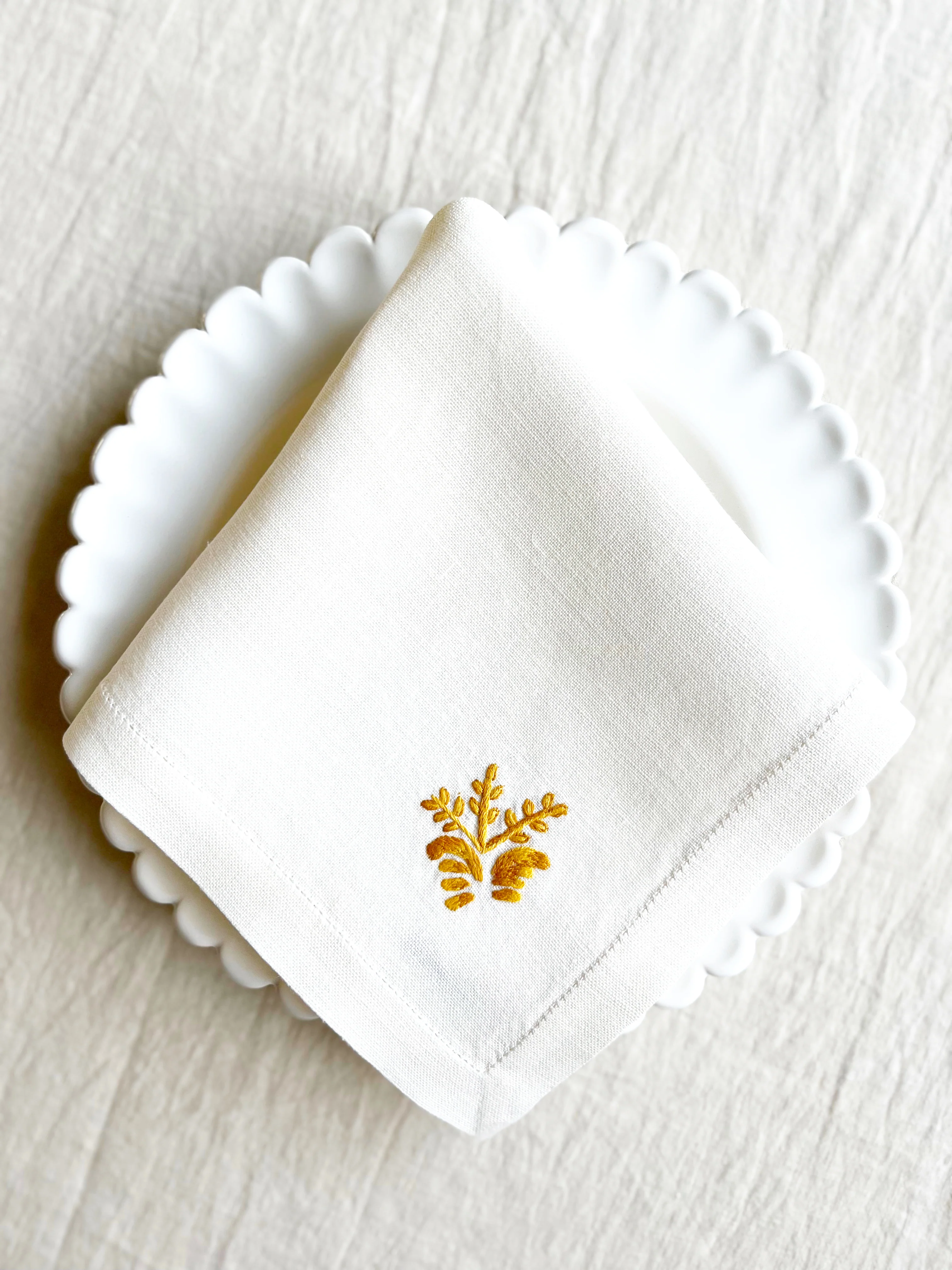 Helecho Napkins- Maize - S/2
