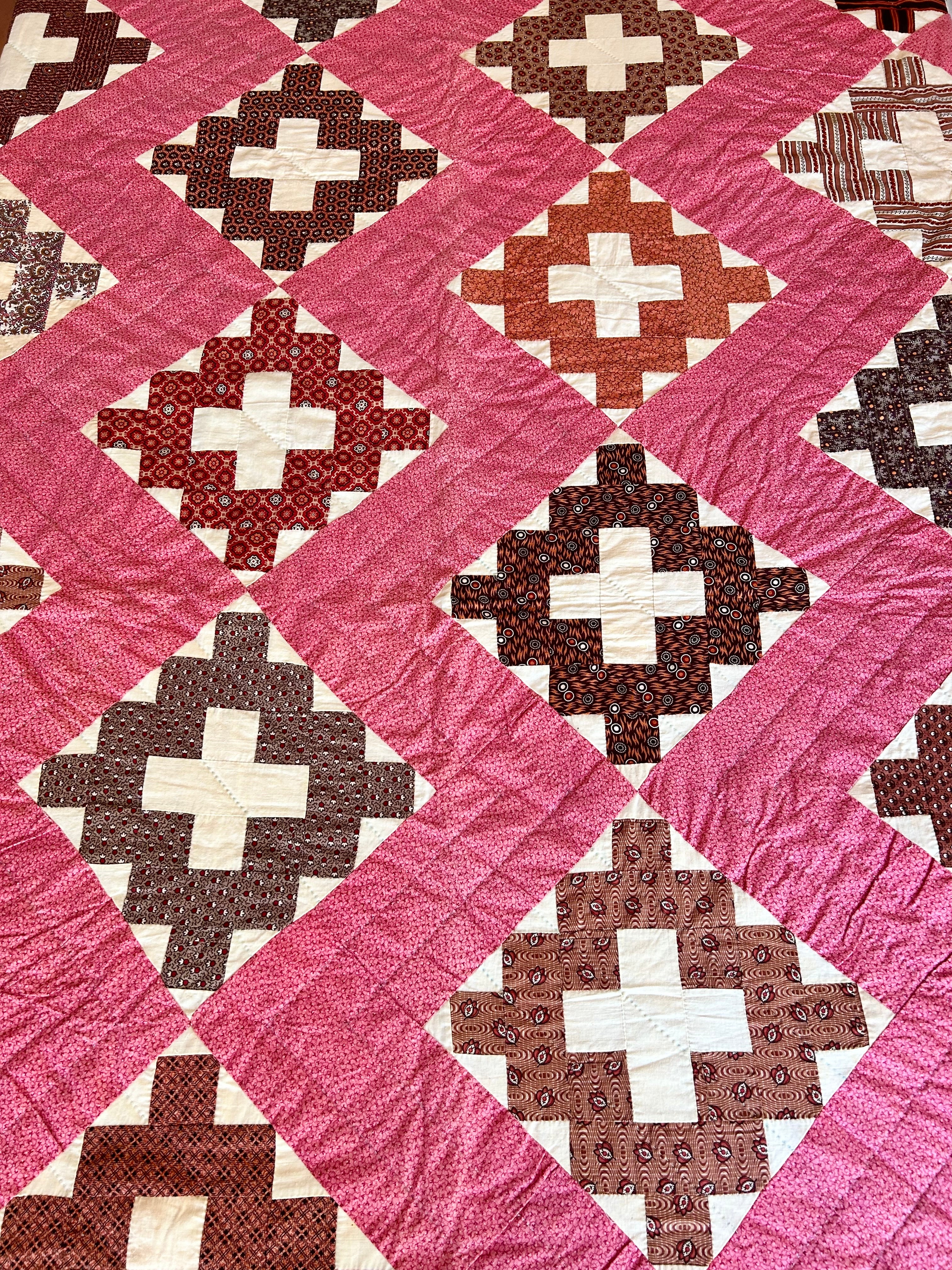 Historic Chimney Sweep Quilt 1850's - Image 3