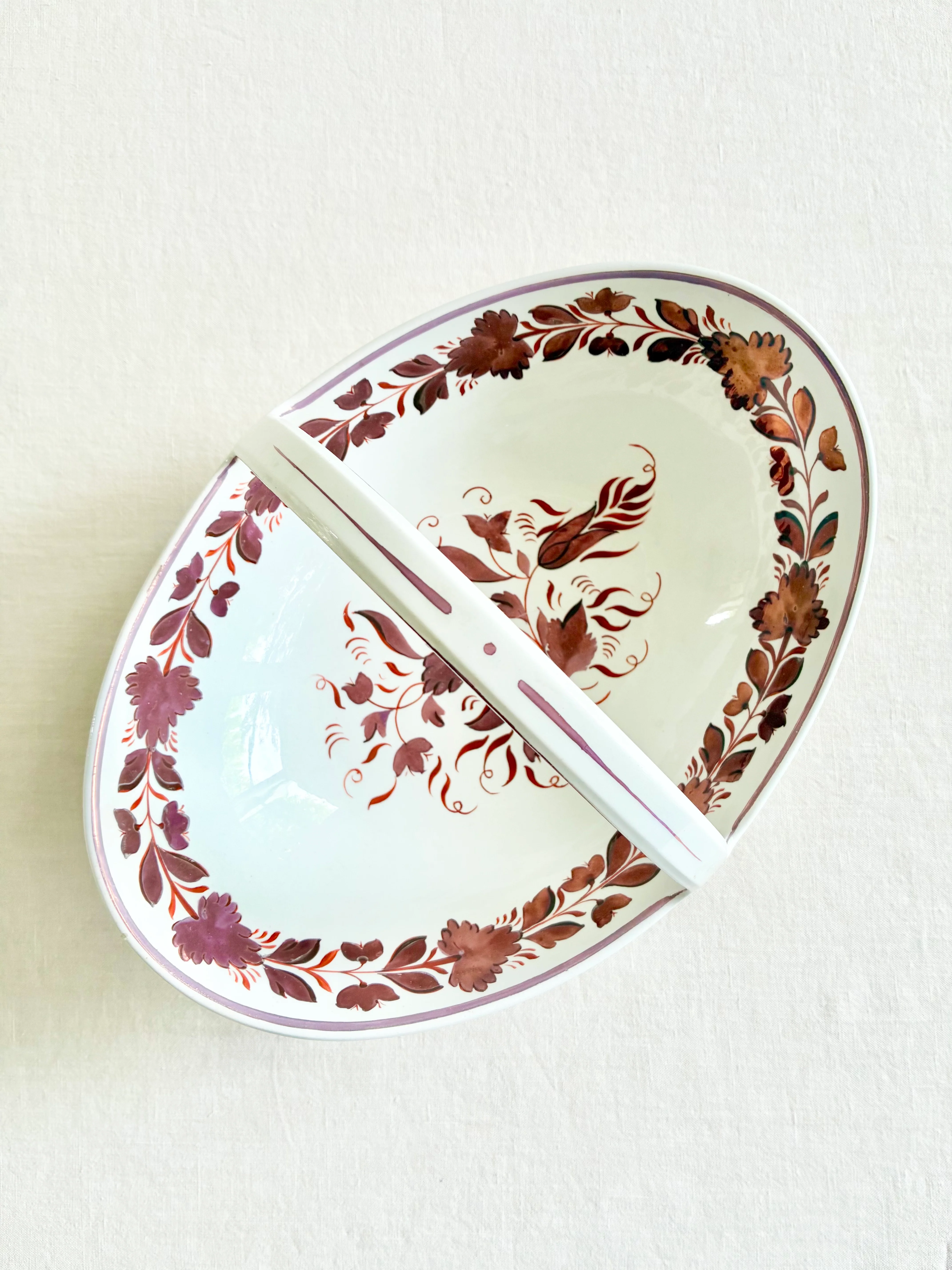Historic Wedgwood Lustre Ware Dessert Basket - Image 2