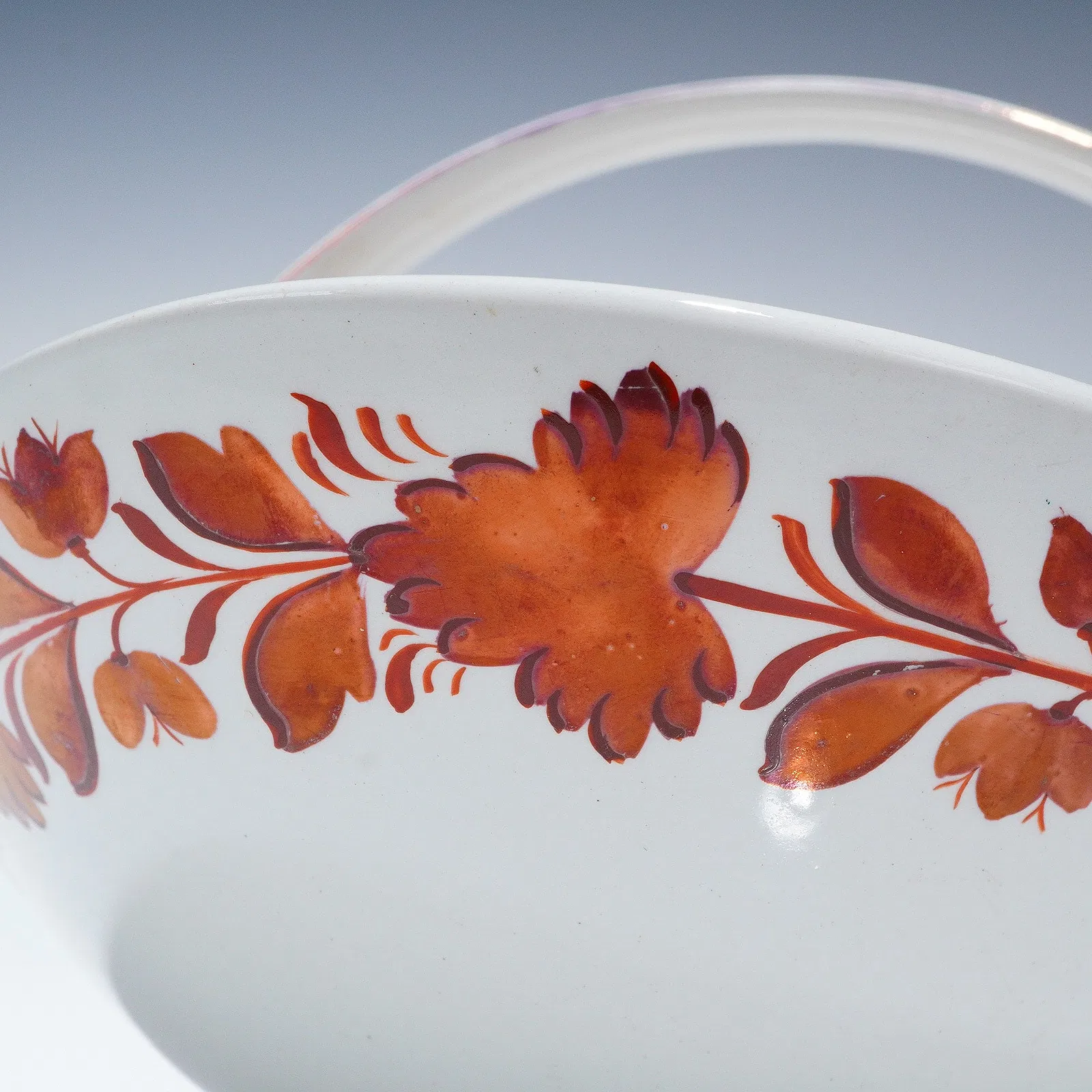 Historic Wedgwood Lustre Ware Dessert Basket - Image 6