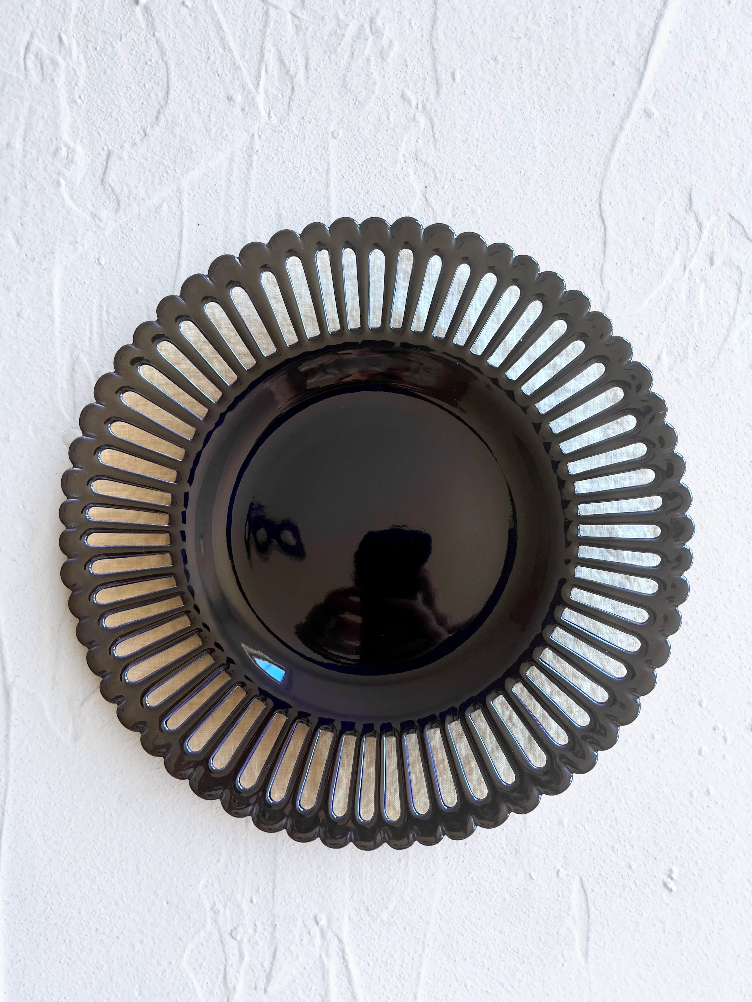 Ink Chevet Dinner Plate S/4