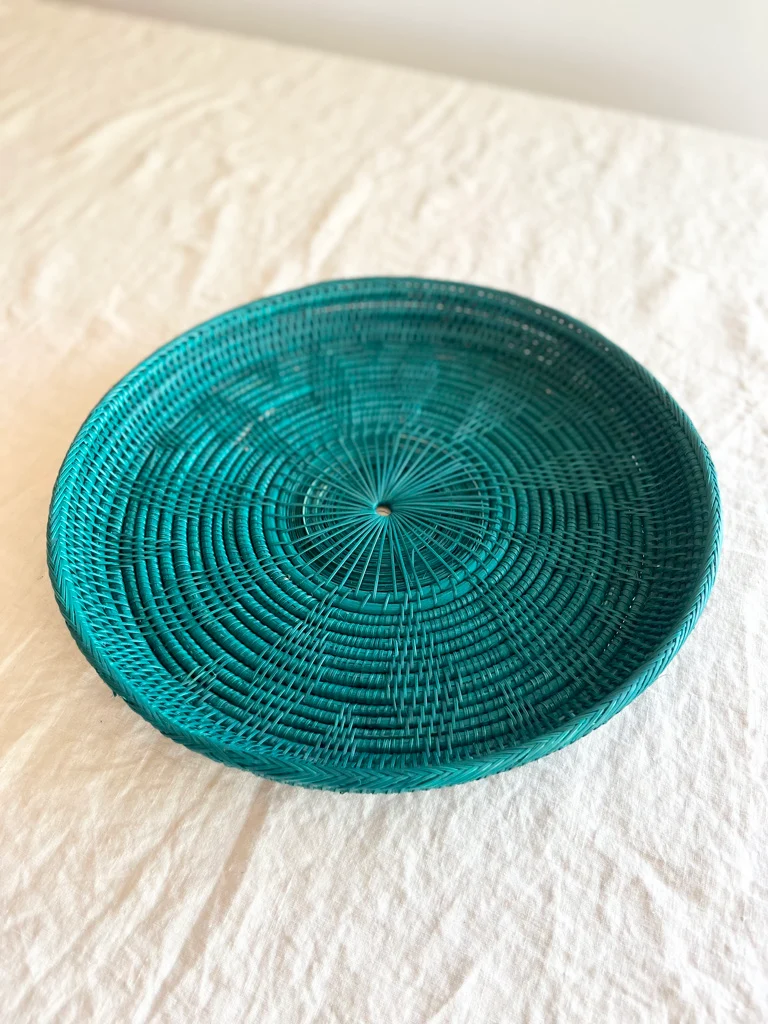 Khmer Grass Tray Jade - 14" - Image 4