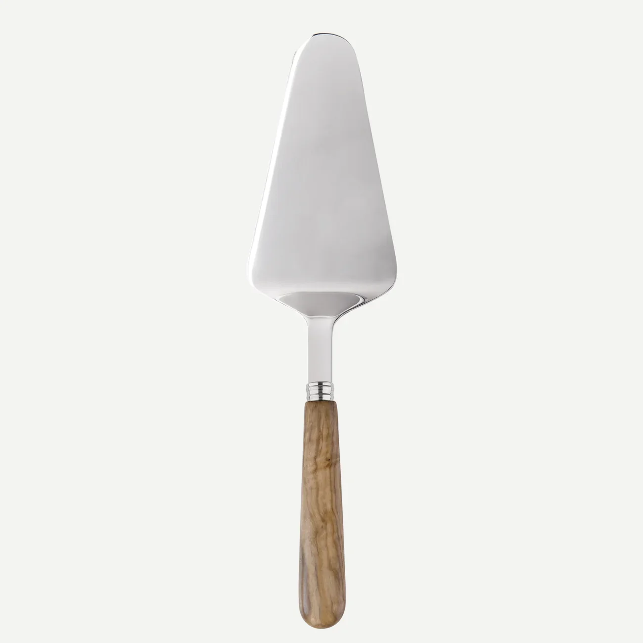 Lavandou Olive Wood Cake Server - Image 3