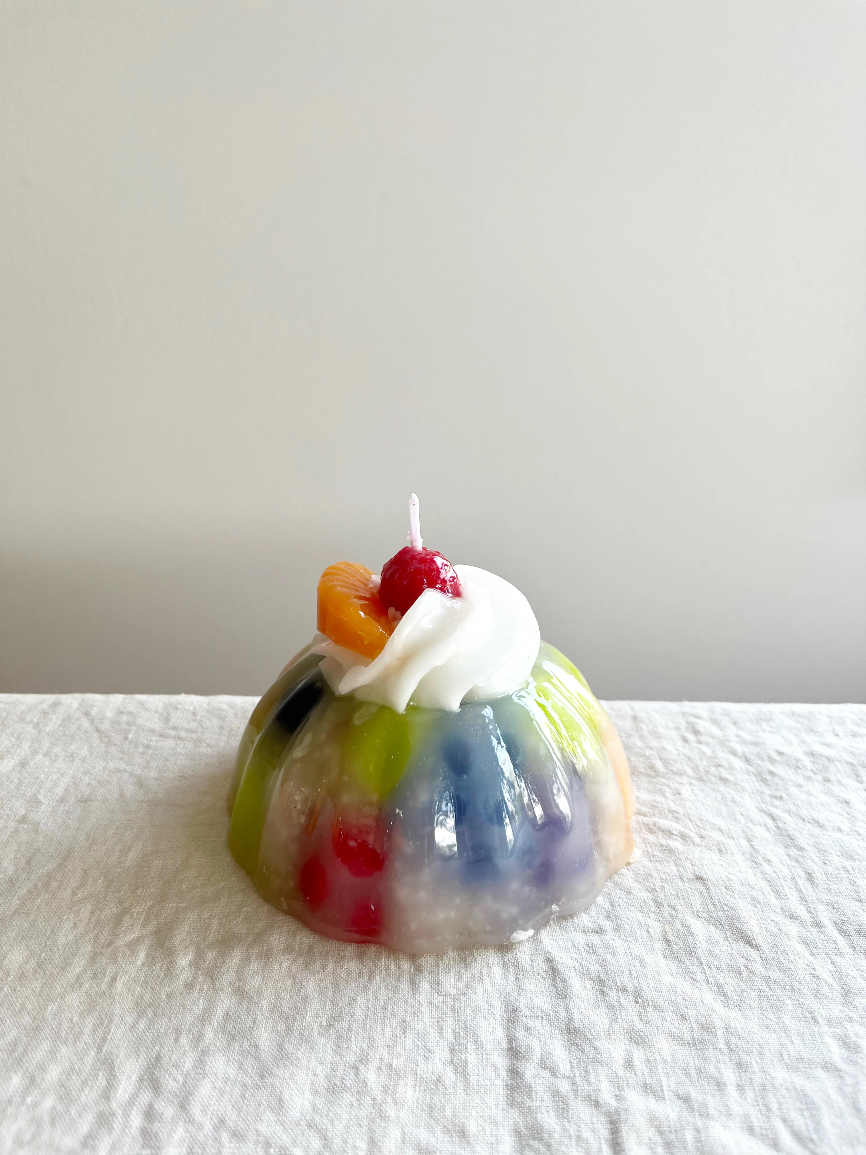 Medium Fruit Jello Candle - Image 2