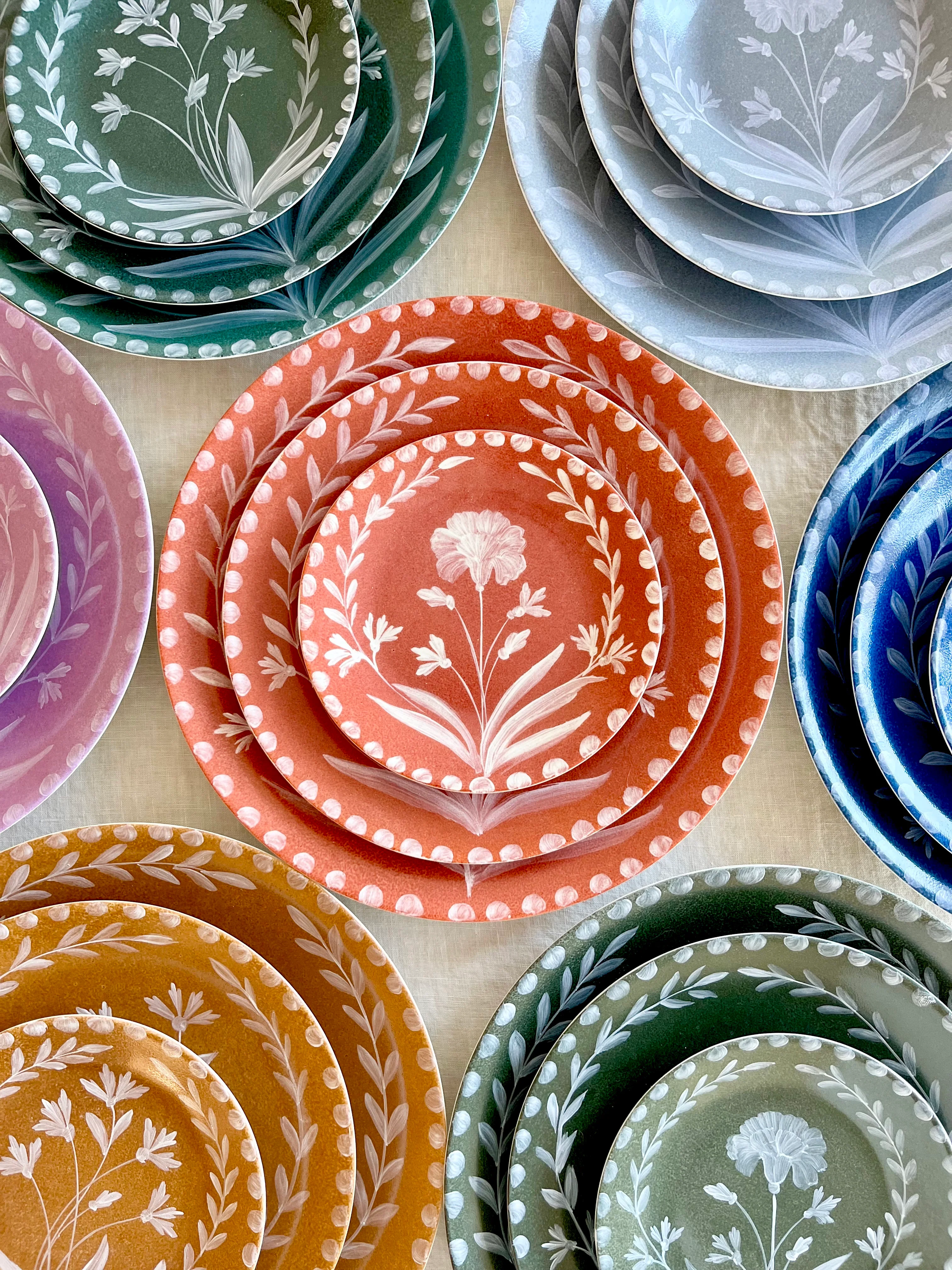 PRE-ORDER - Nori Bloom Dinner Plate- S/4 - Image 3