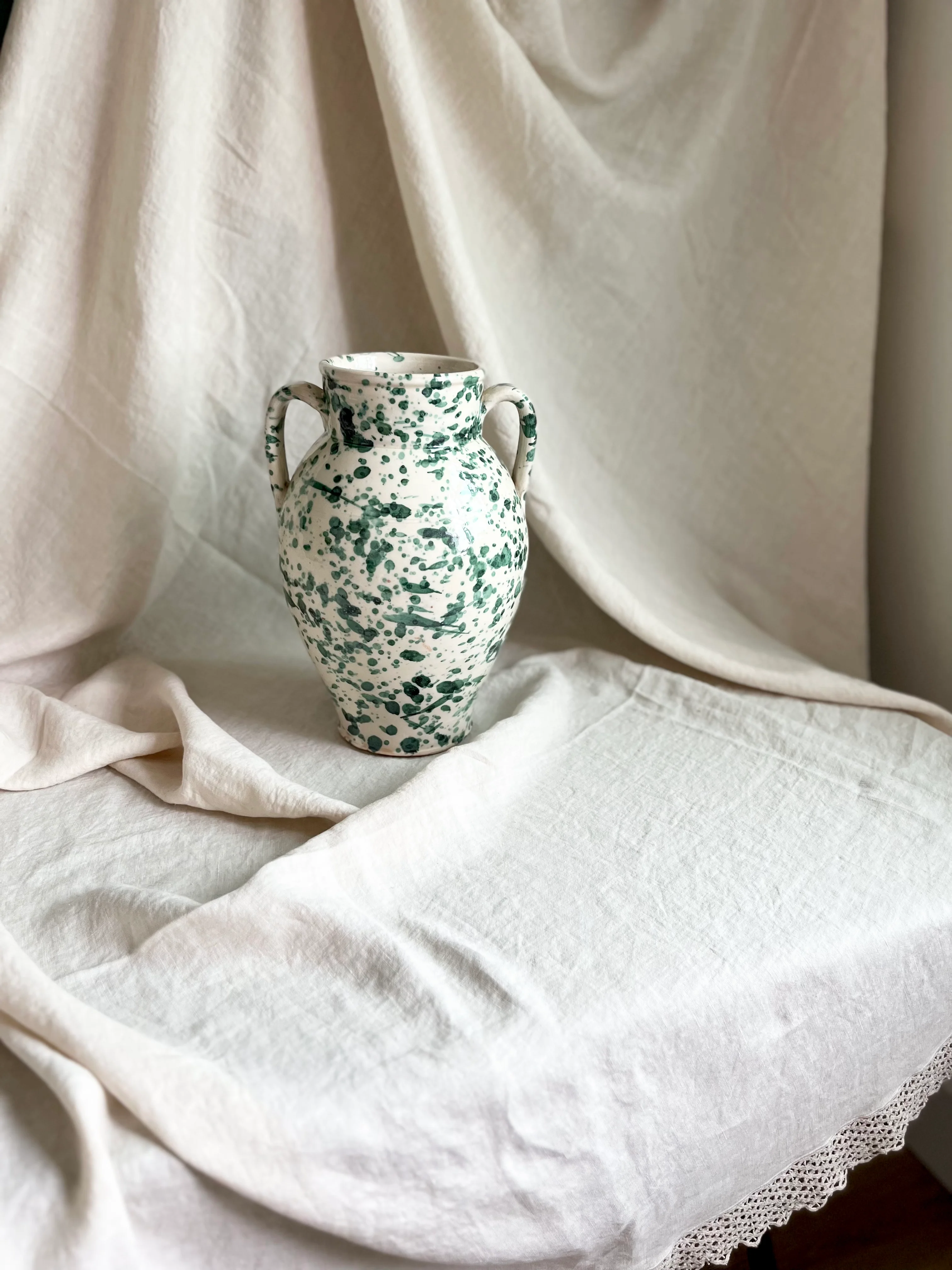 Ostuni Cask Vase - Forest Spatter - Image 4