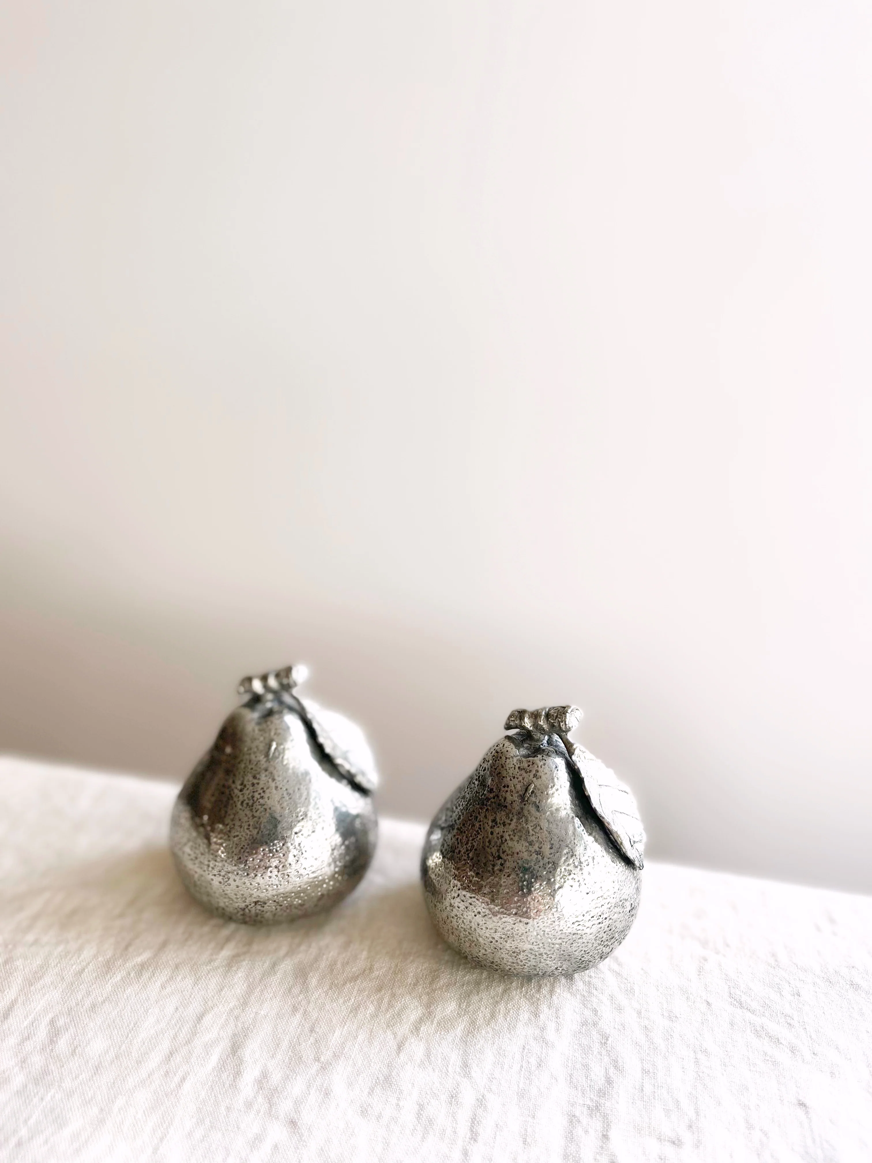 Pewter Pear Salt & Pepper Set - Image 5