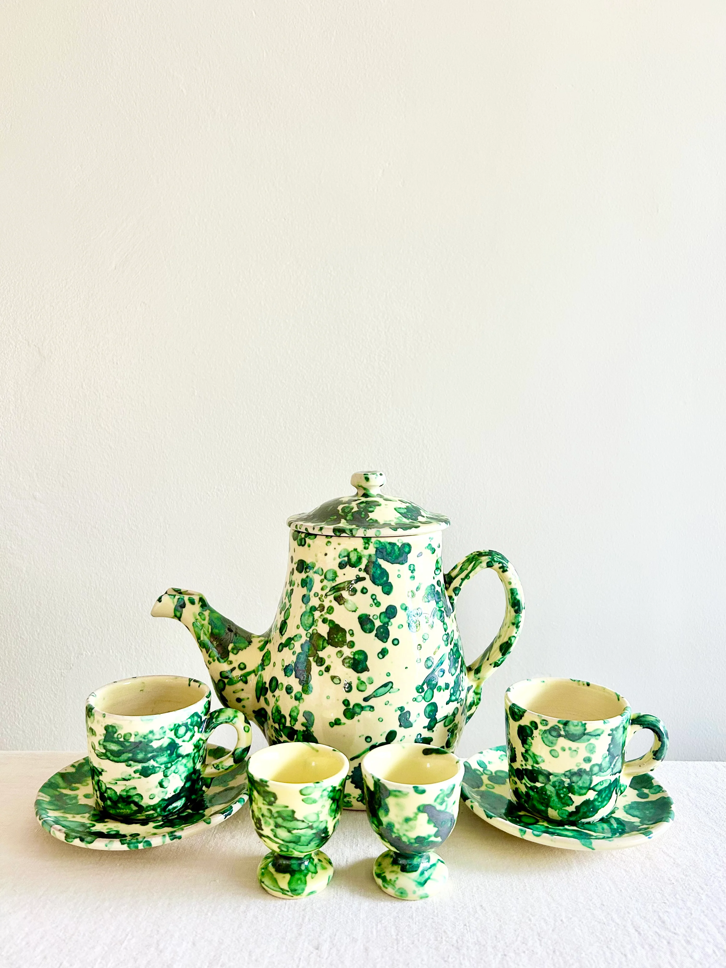 Pompeii Coffee Pot - Emerald - Image 2
