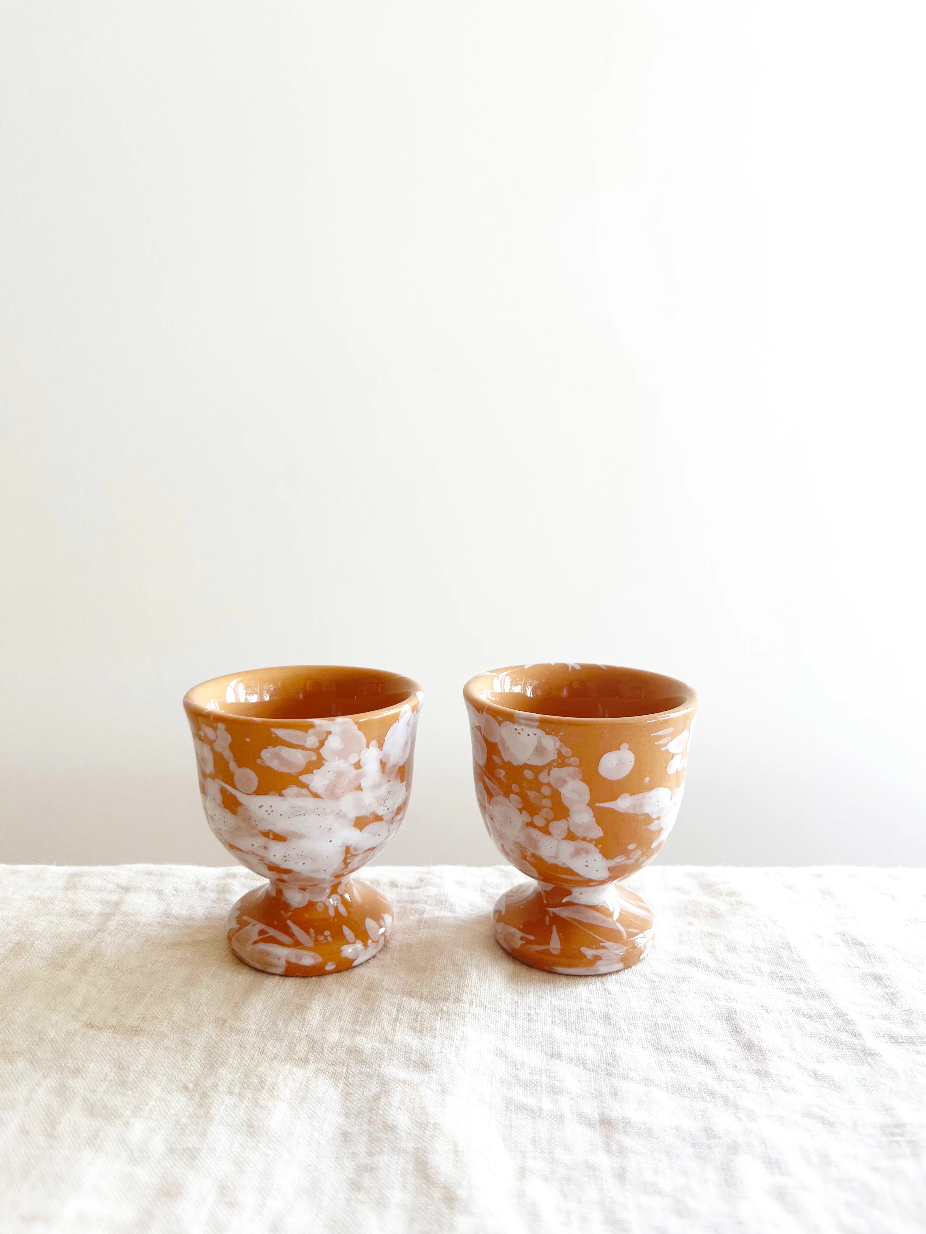 Pompeii Egg Cups S/2 - Sienna - Image 4