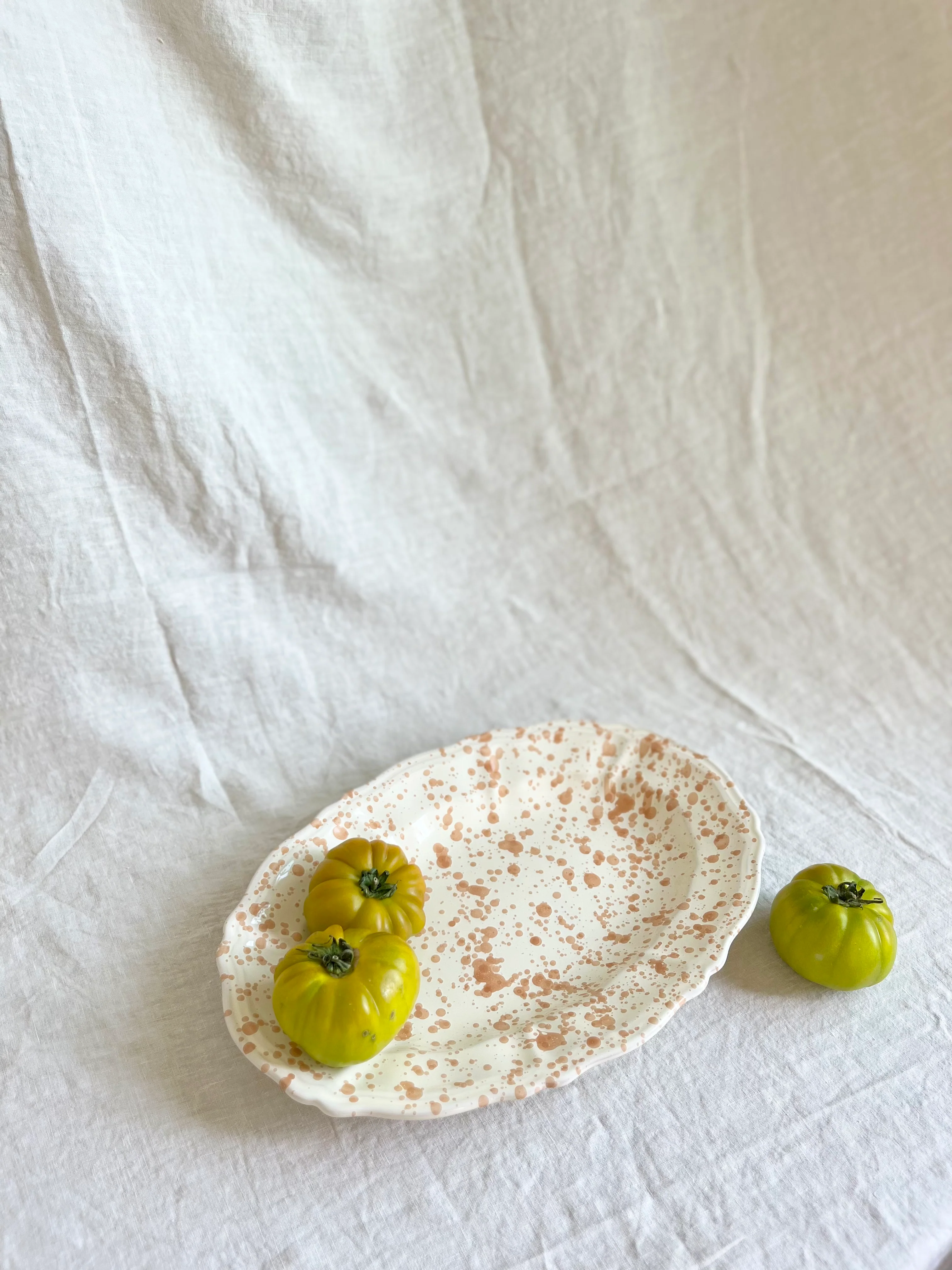 Pompeii Oval Platter - Natural 14 " - Image 2