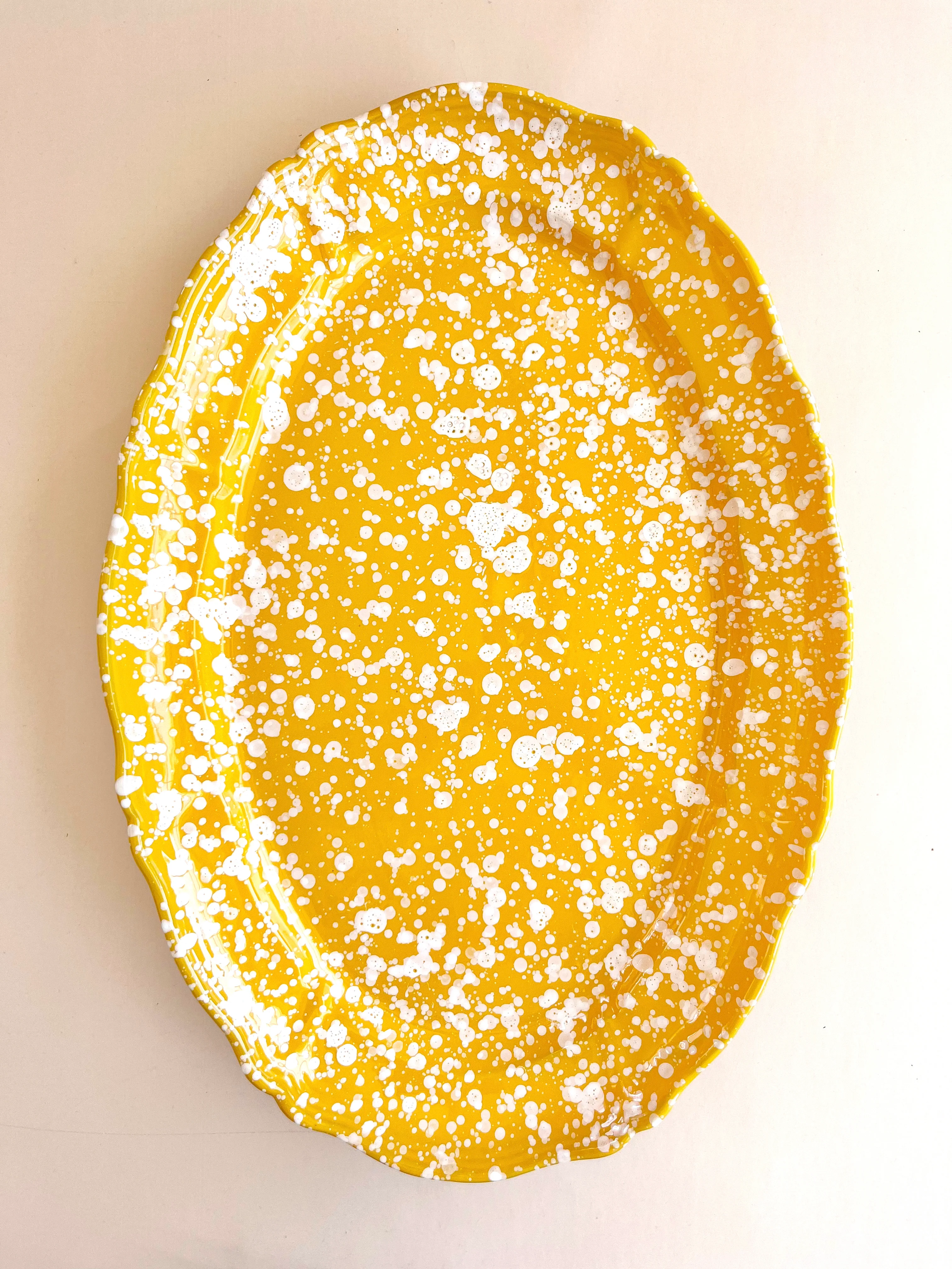 Pompeii Oval Platter - Yolk 20" - Image 2
