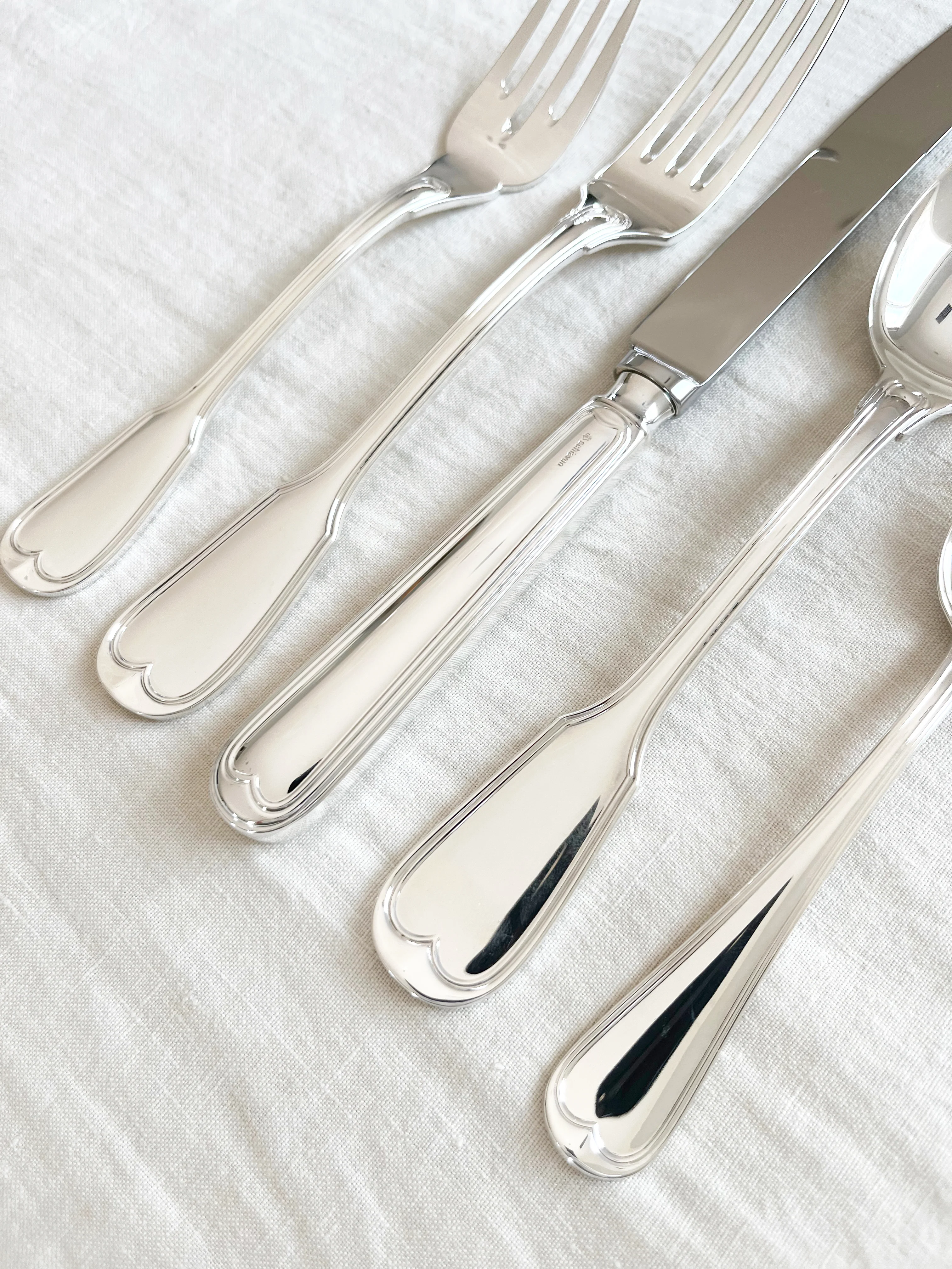 PRE-ORDER - Piedmontese Flatware -Silver Plated - Image 2