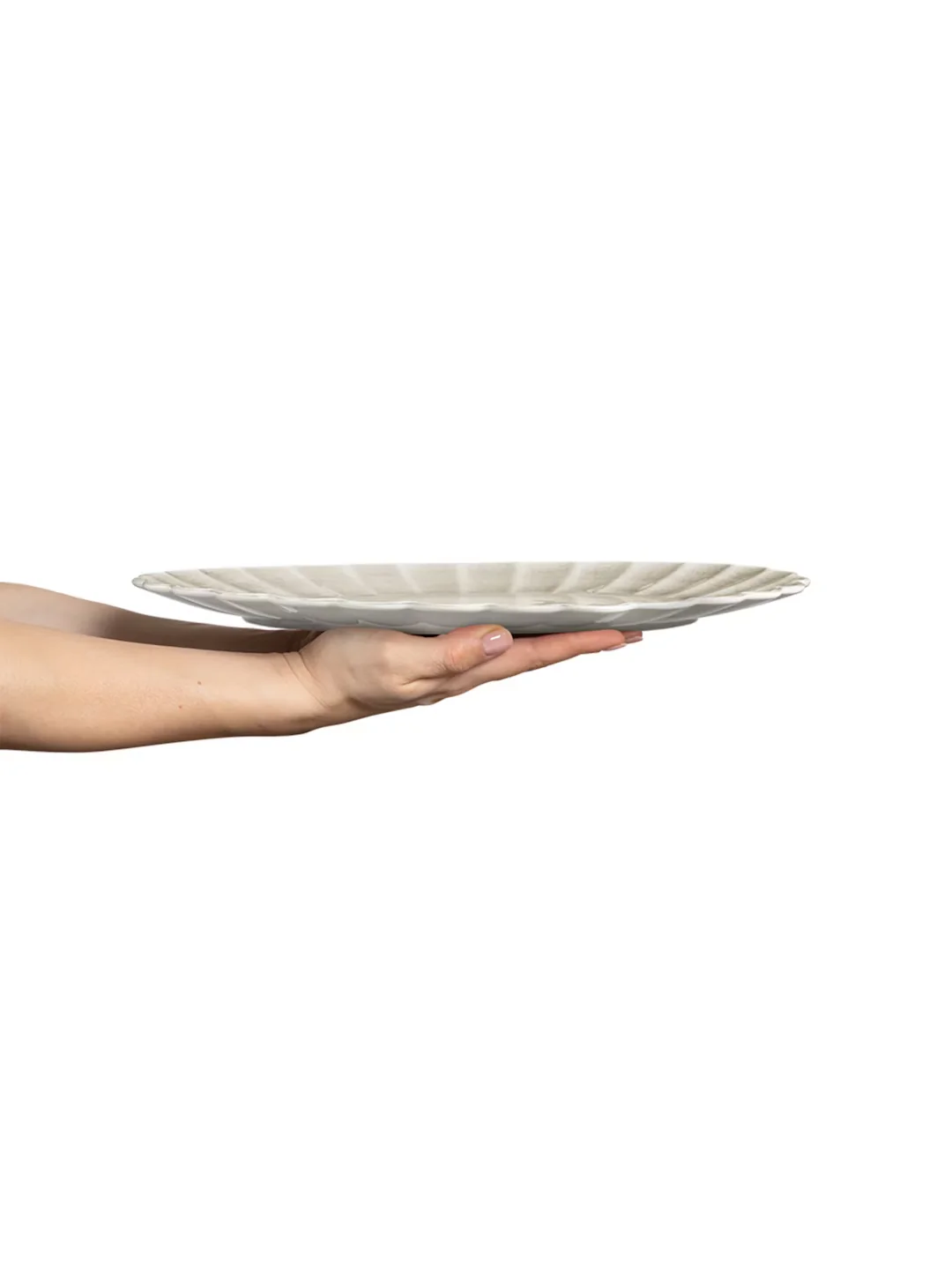 Oyster Oval Platter - Sand - Image 4