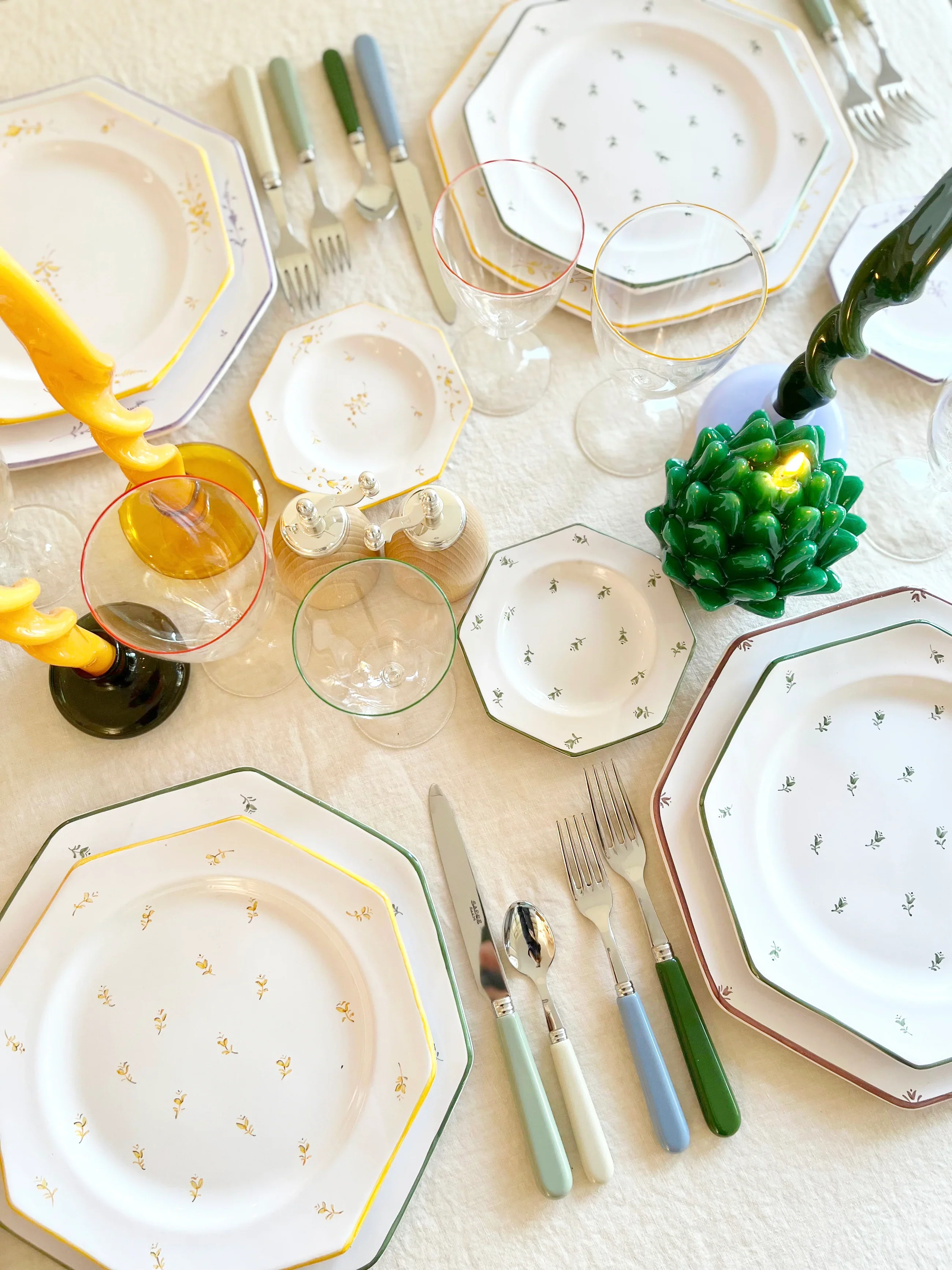 PRE-ORDER - Sainte Marie Dinnerware - Tulip - Peridot - Image 7