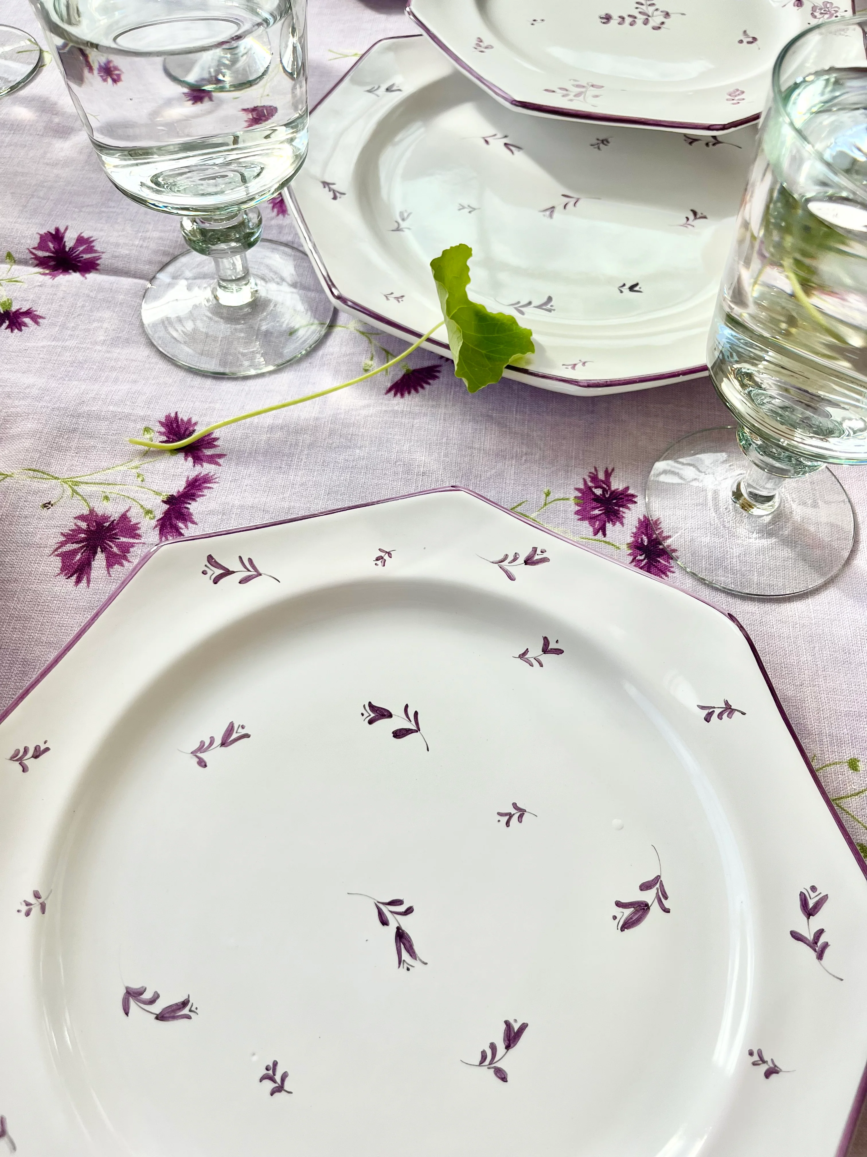 PRE-ORDER - Sainte Marie Dinnerware - Tulips - Lilac - Image 5