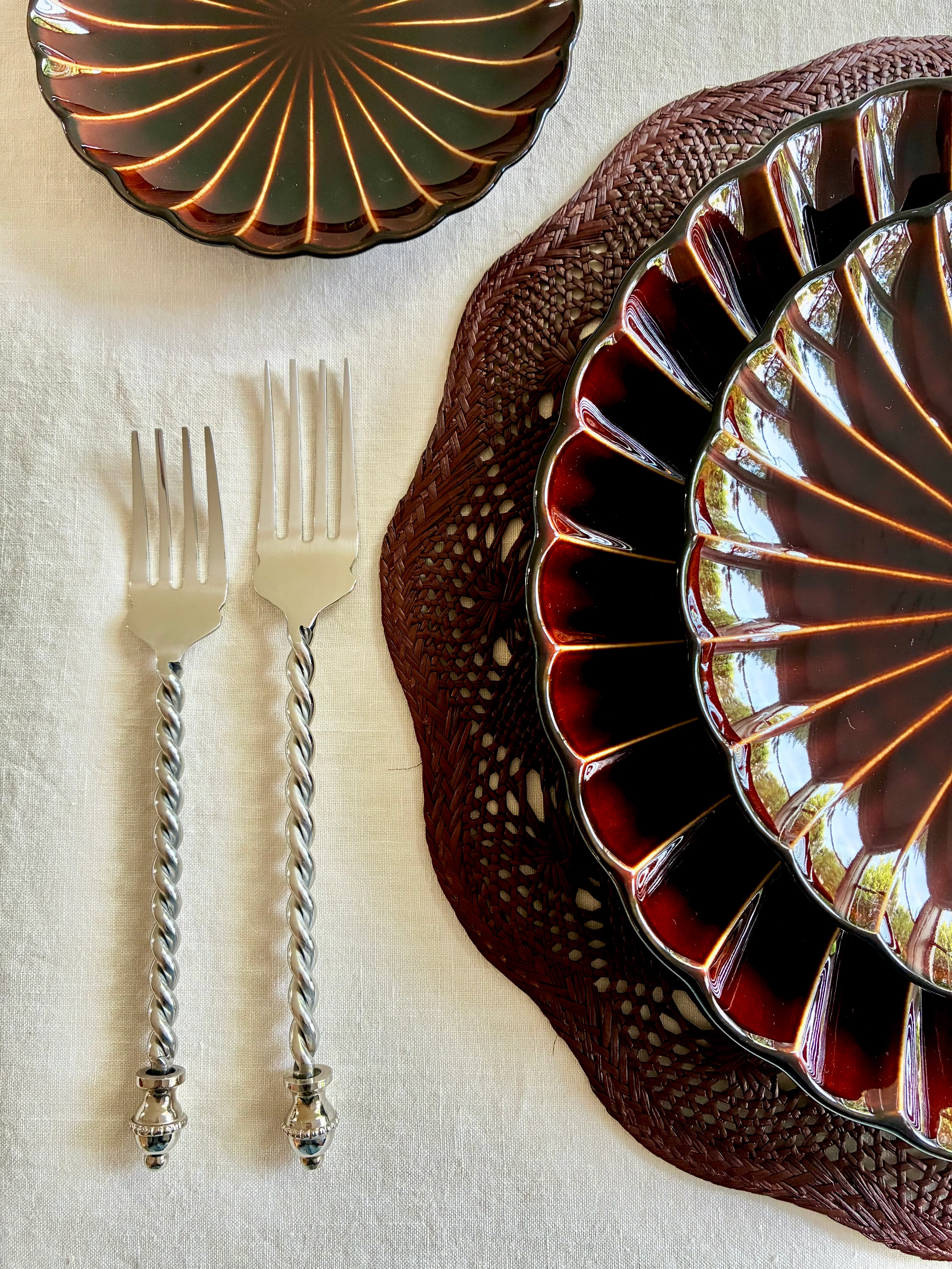PRE-ORDER - Urushi Dinnerware - Brown - Image 10