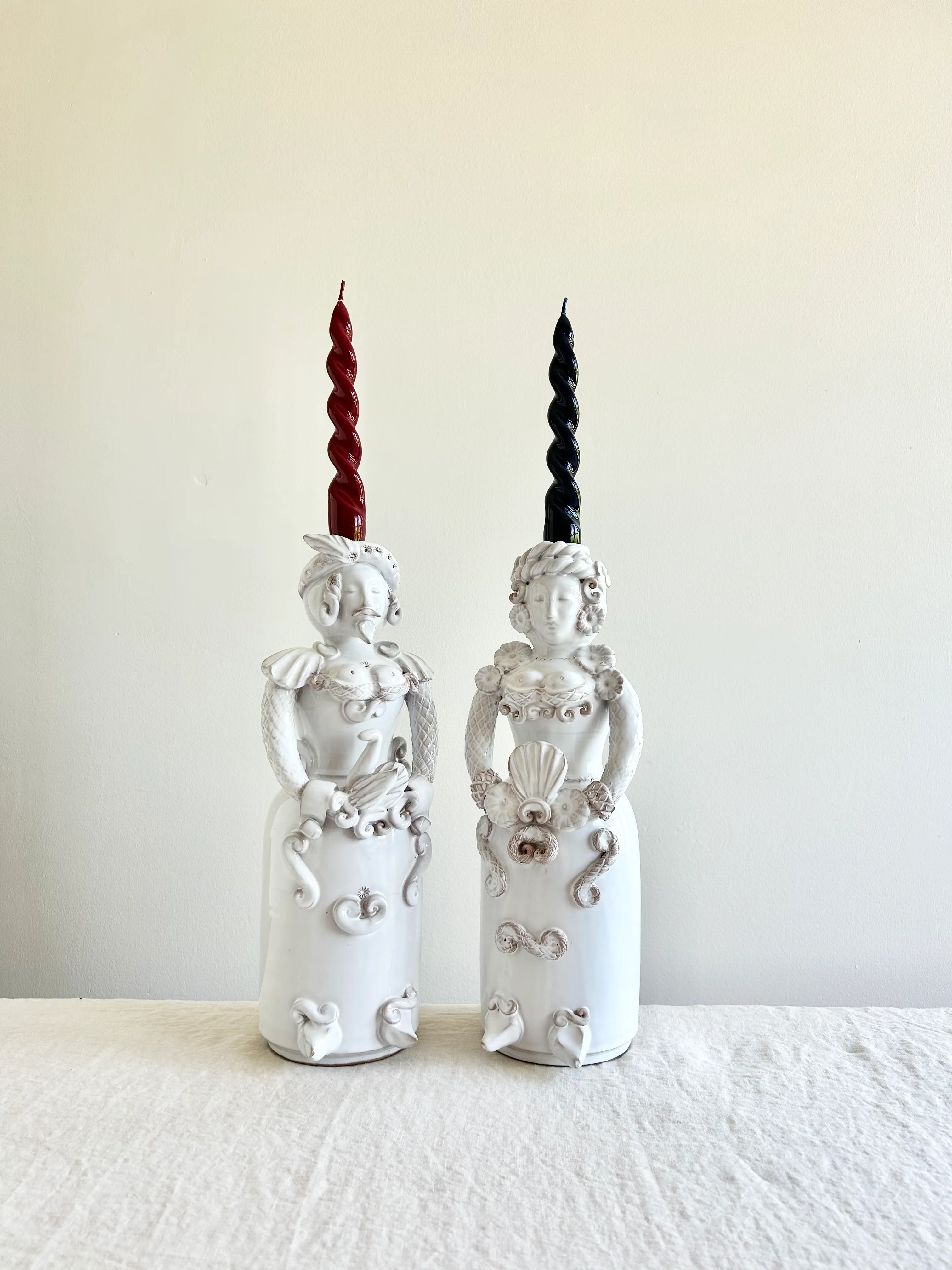 Pupe Candleholder Large - 14" - V - Image 2