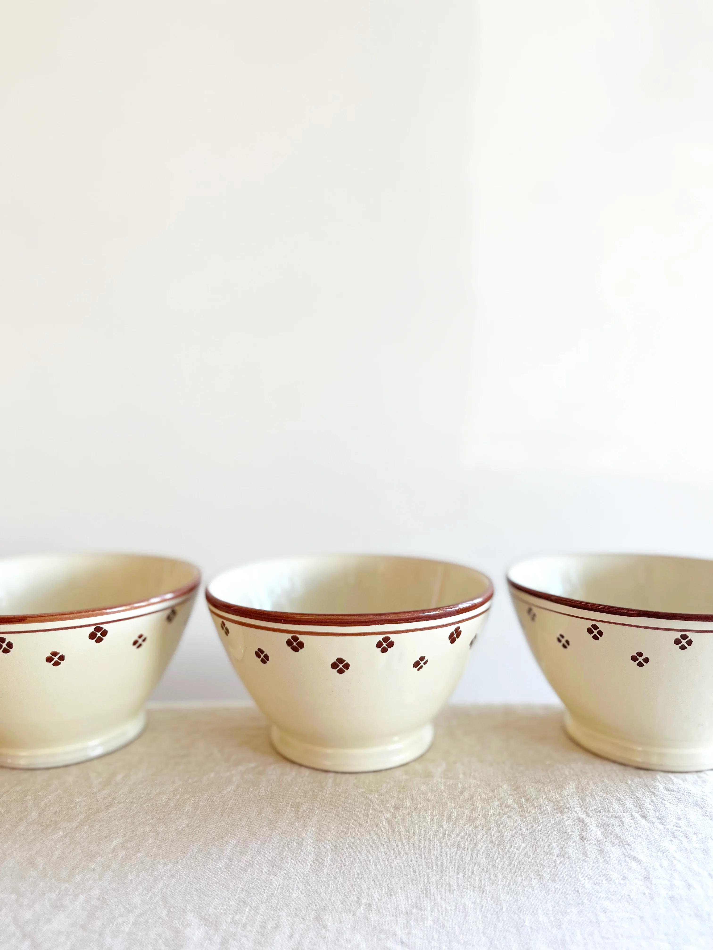 Rigo e Stella Cereal Bowl - Crema - 6" - S/4 - Image 3