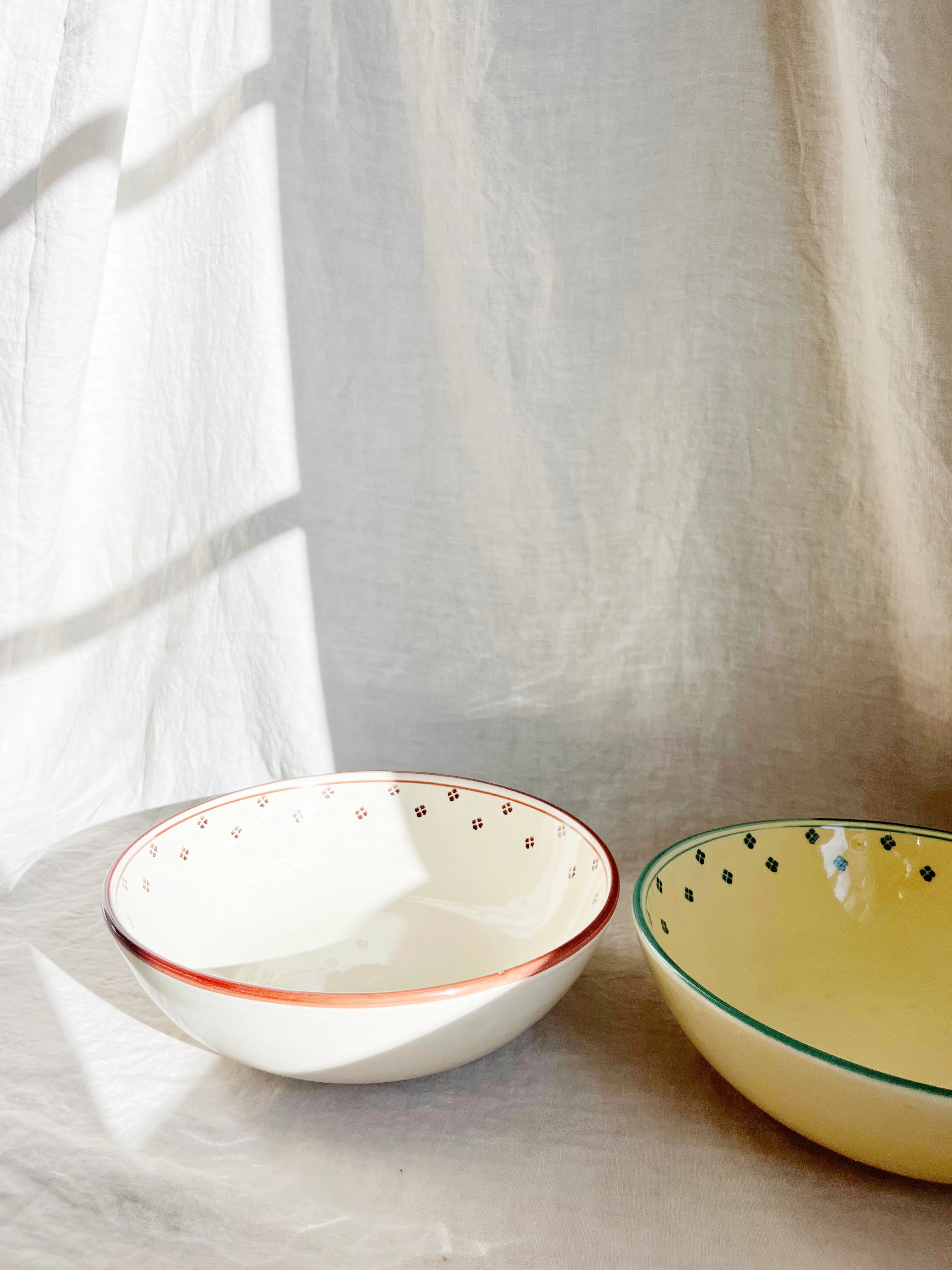 Rigo e Stella Serving Bowl - Crema 13" - Image 4