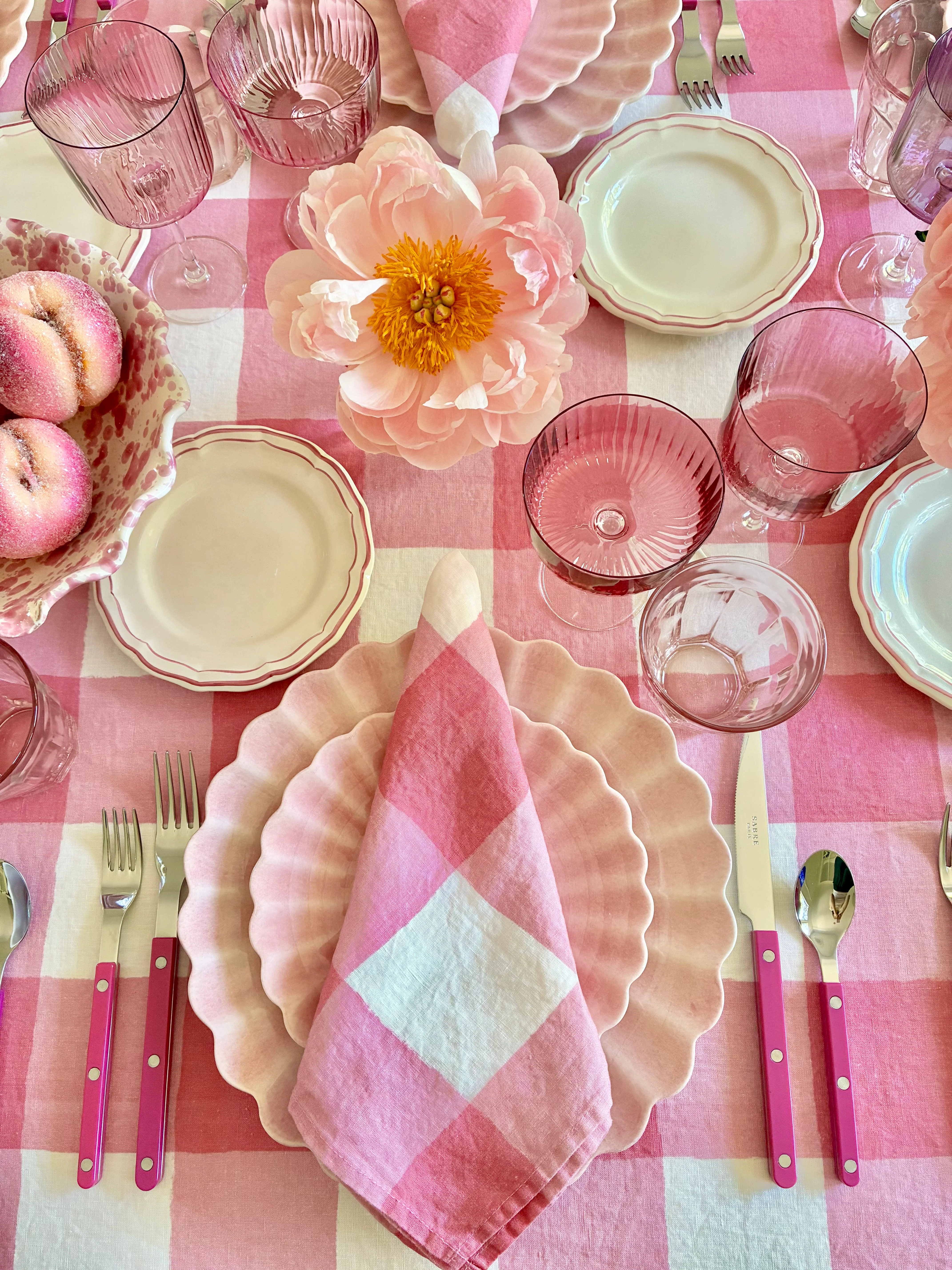 Oyster Dinnerware - Blush - S/4 - Image 3
