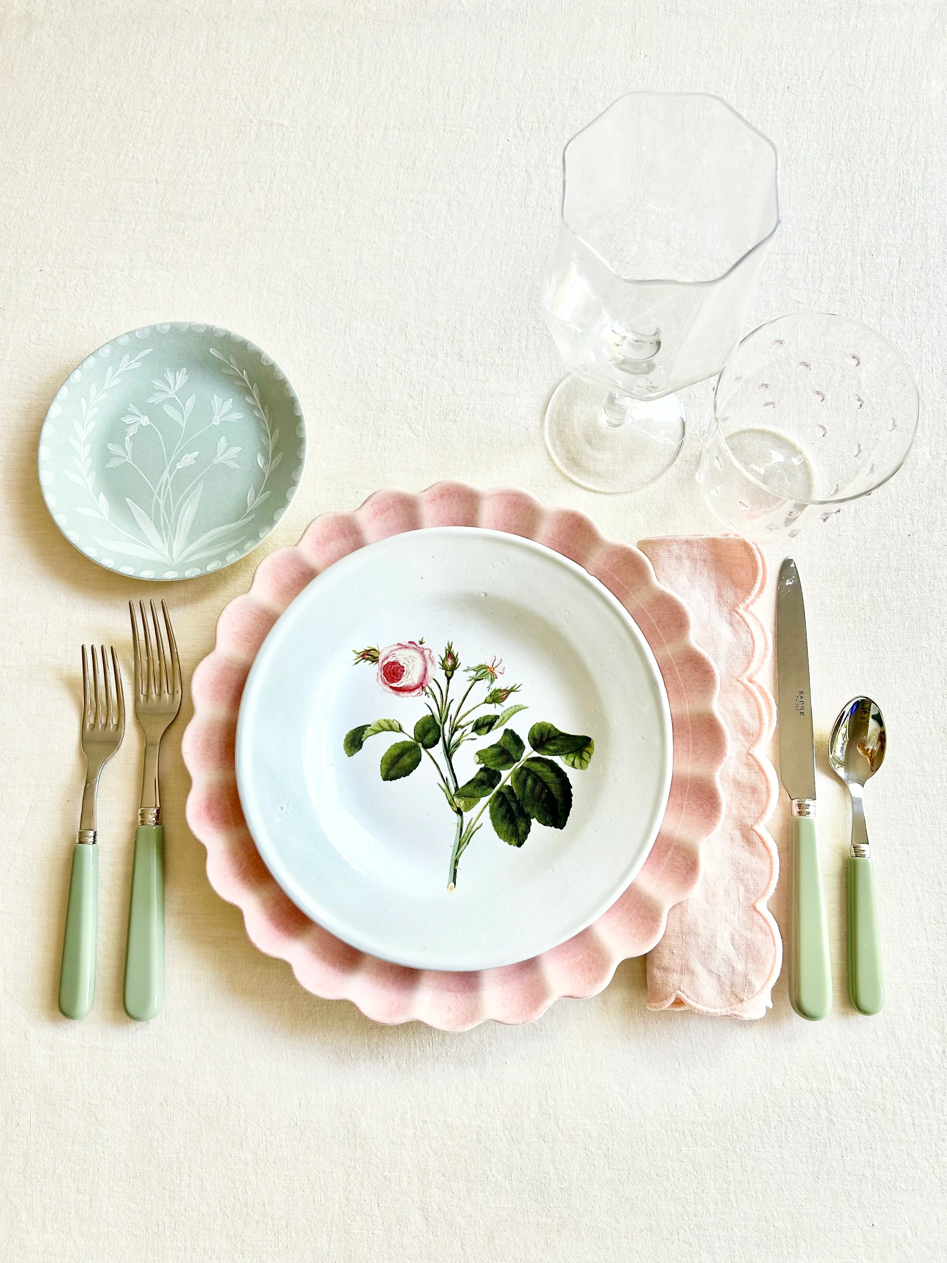 Oyster Dinnerware - Blush - S/4 - Image 5