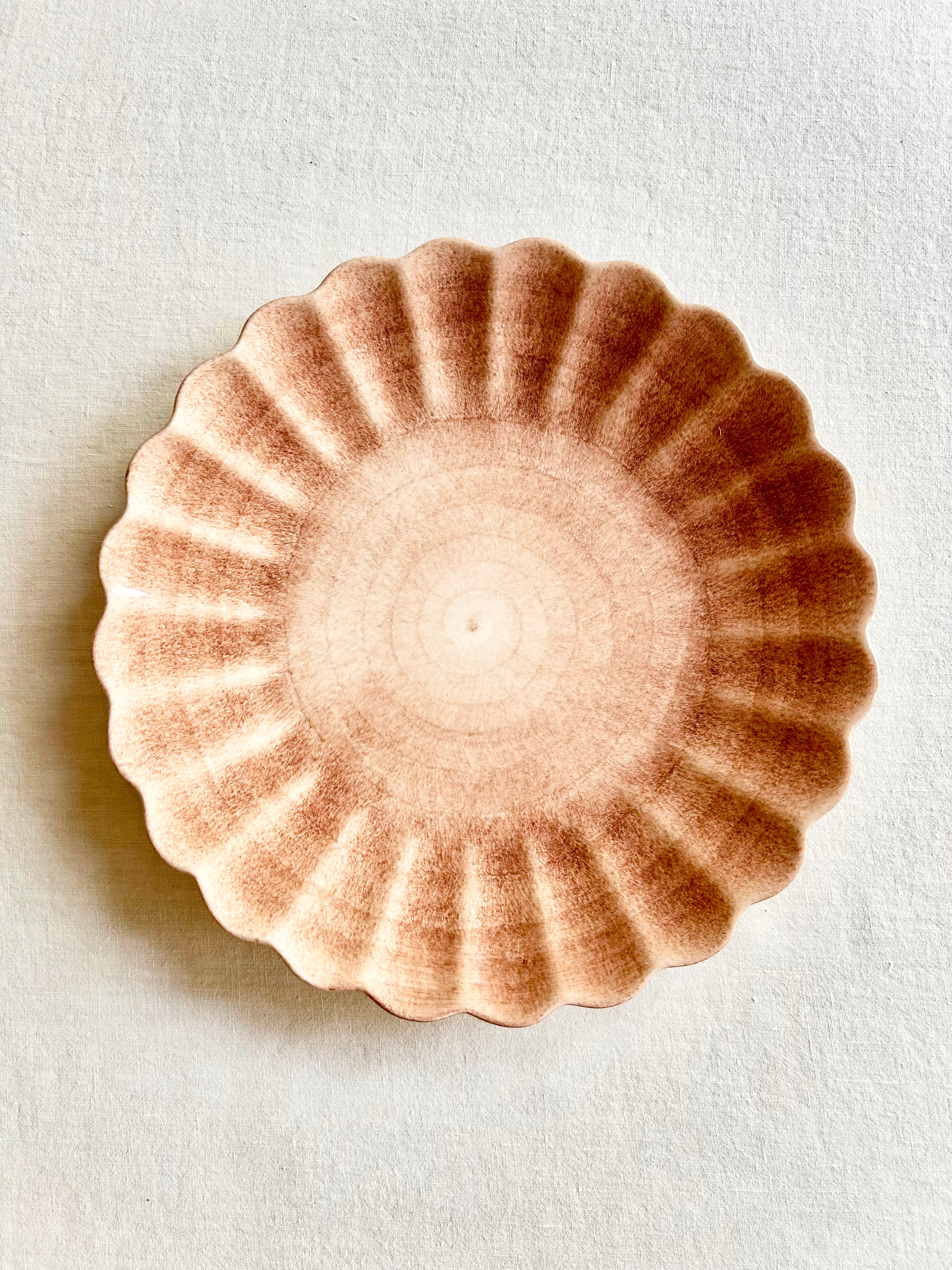 Oyster Dinnerware - Cinnamon - S/4 - Image 5