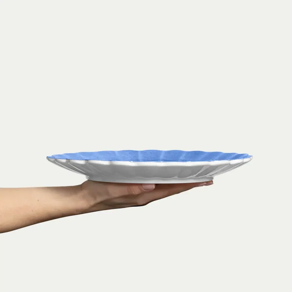 Oyster Dinnerware - Indigo - S/4 - Image 4