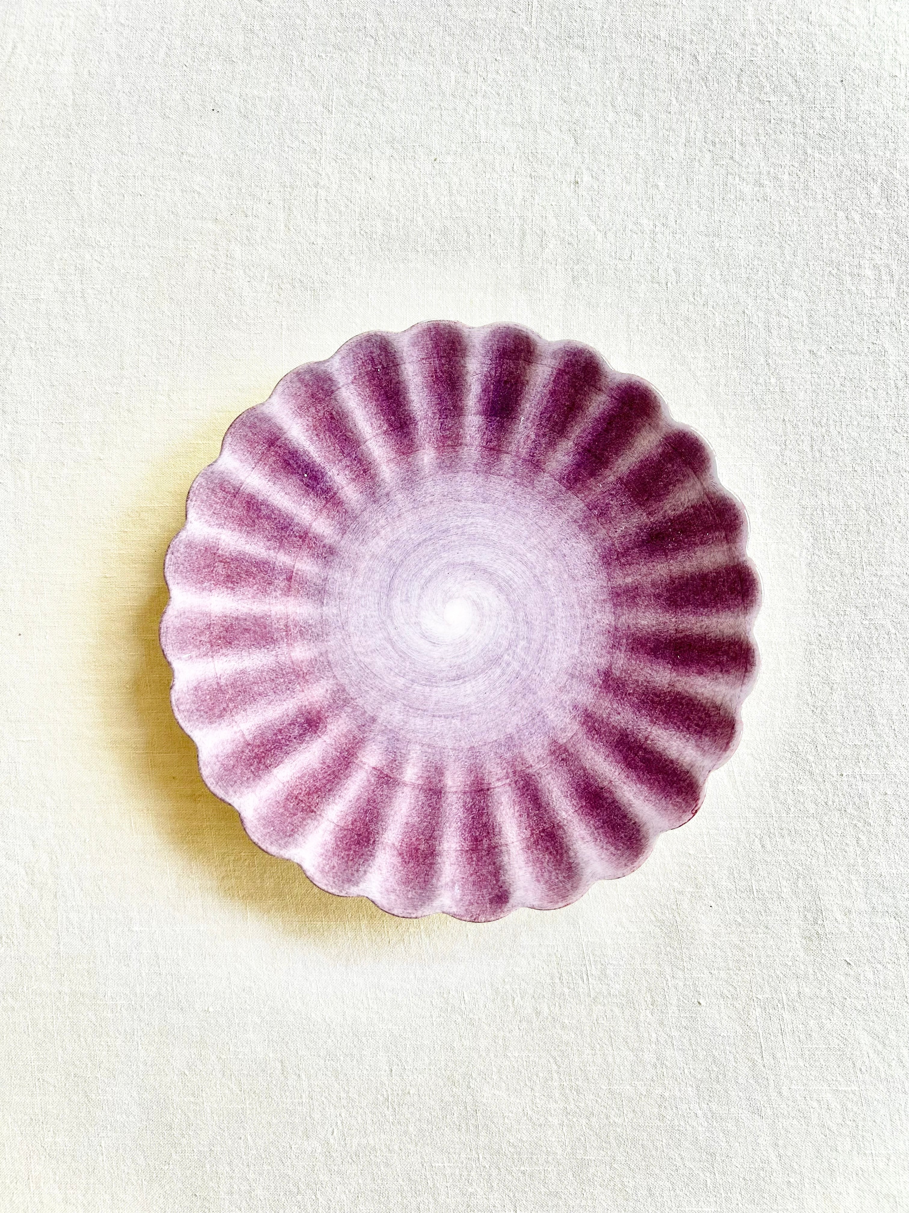 PRE-ORDER -Oyster Dinnerware - Violet - S/4 - Image 7