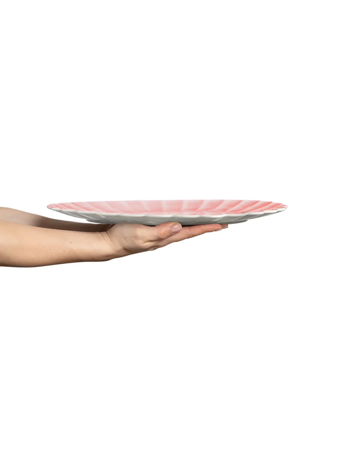 Oyster Oval Platter - Blush - Image 3