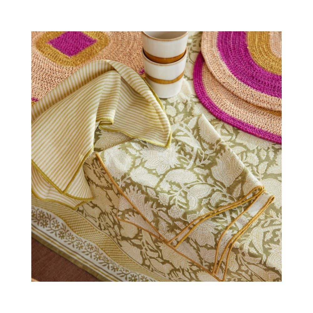 Arushi Napkins - Khaki -S/2 - Image 4