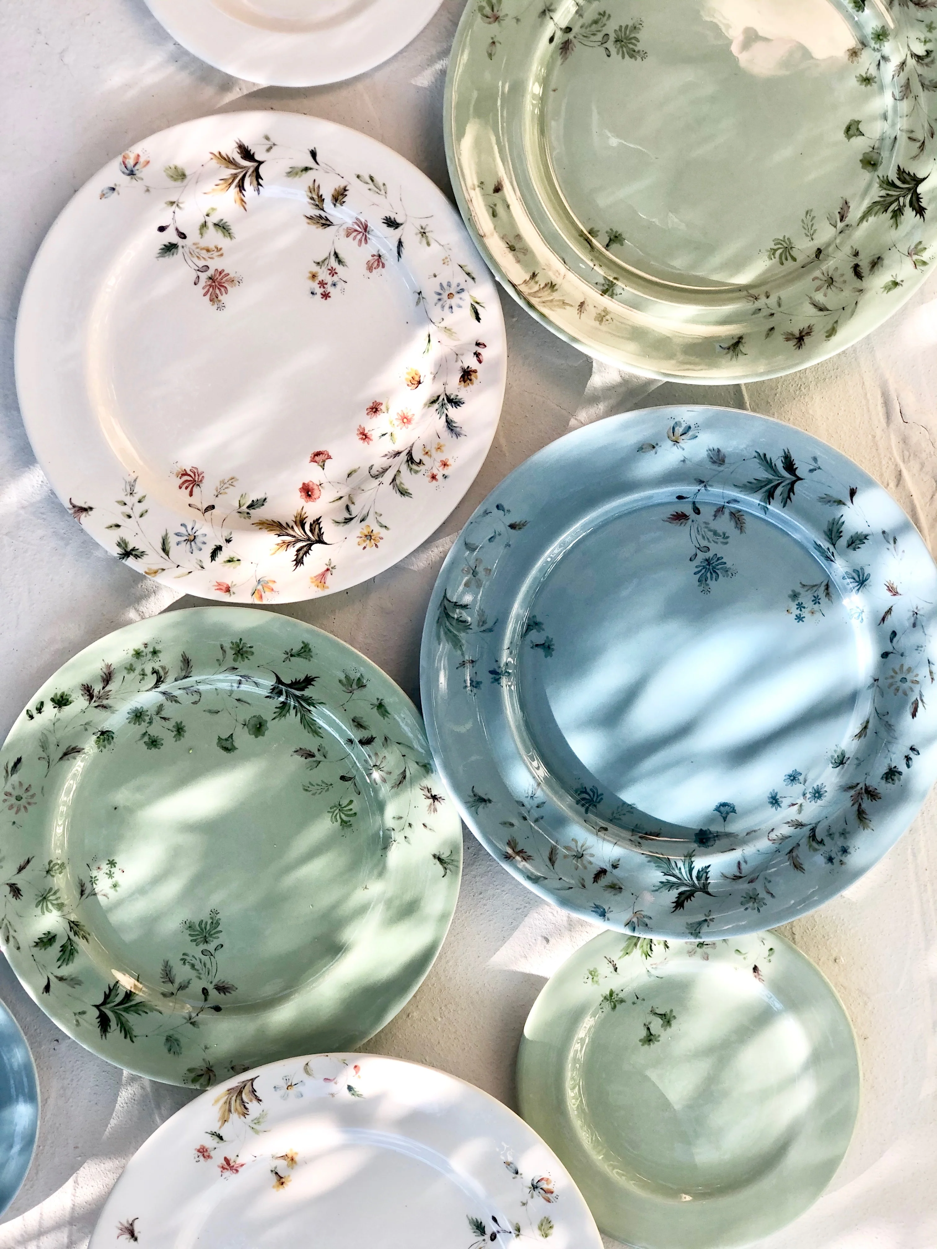Sirena Celadon Dinner Plate- S/4 - Image 4