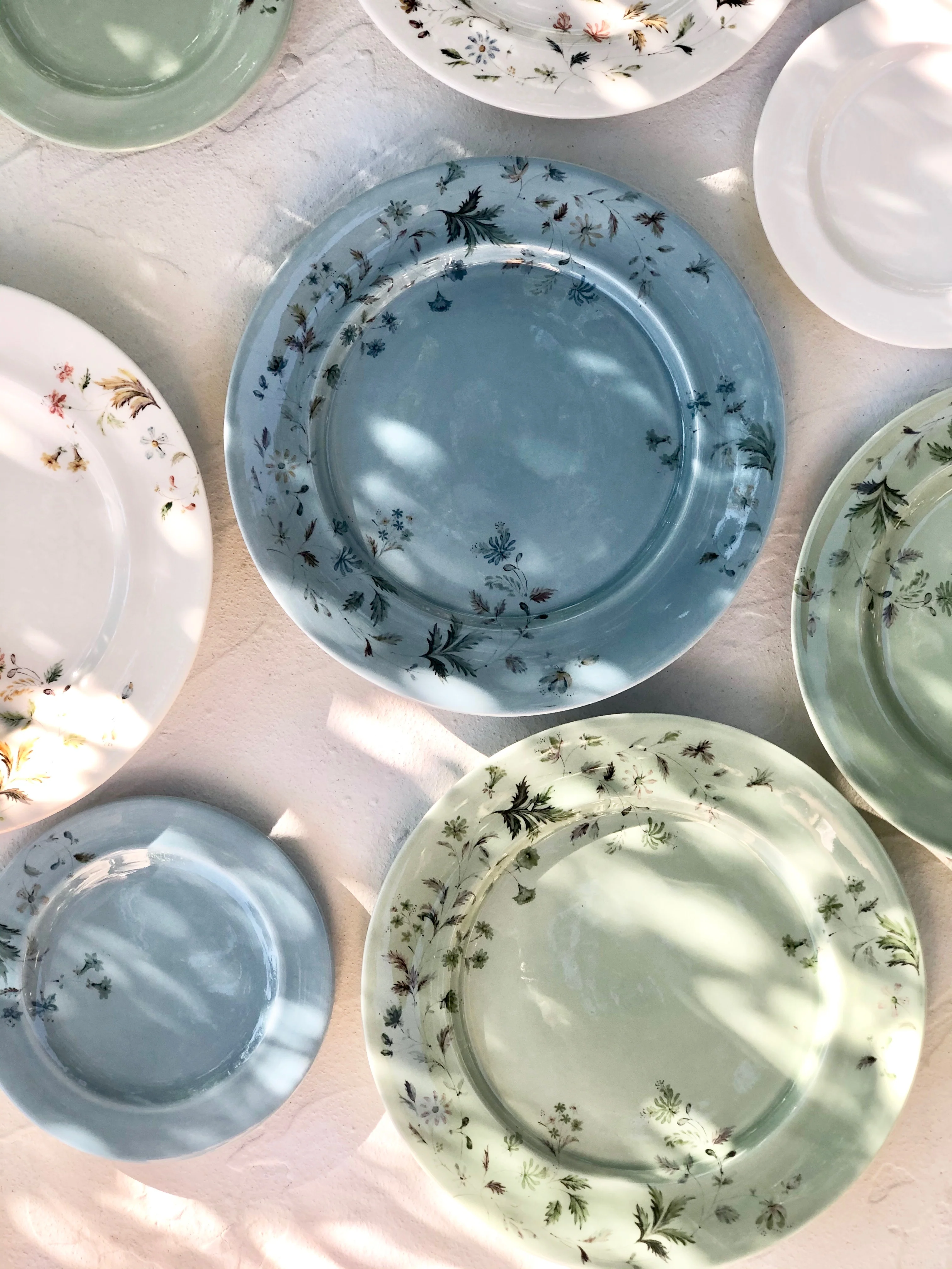 Sirena Celadon Salad Plate- S/4 - Image 3
